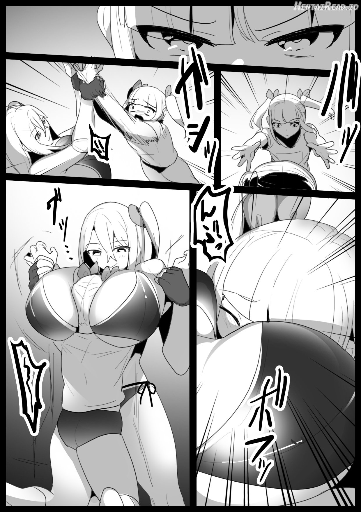 Girls Beat! Plus - Ayu vs Hinano Chapter 13 - page 3