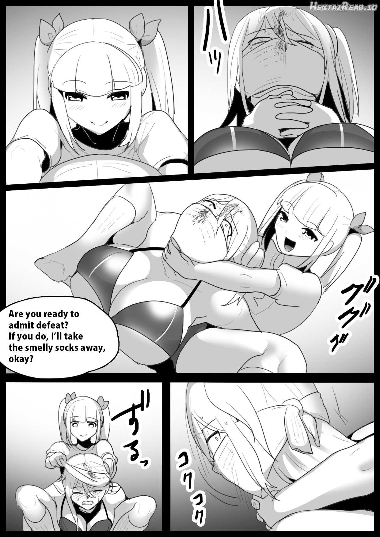 Girls Beat! Plus - Ayu vs Hinano Chapter 14 - page 14