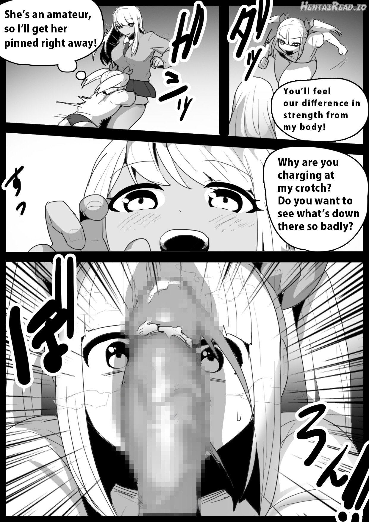 Girls Beat! Plus - Ayu vs Hinano Chapter 15 - page 3