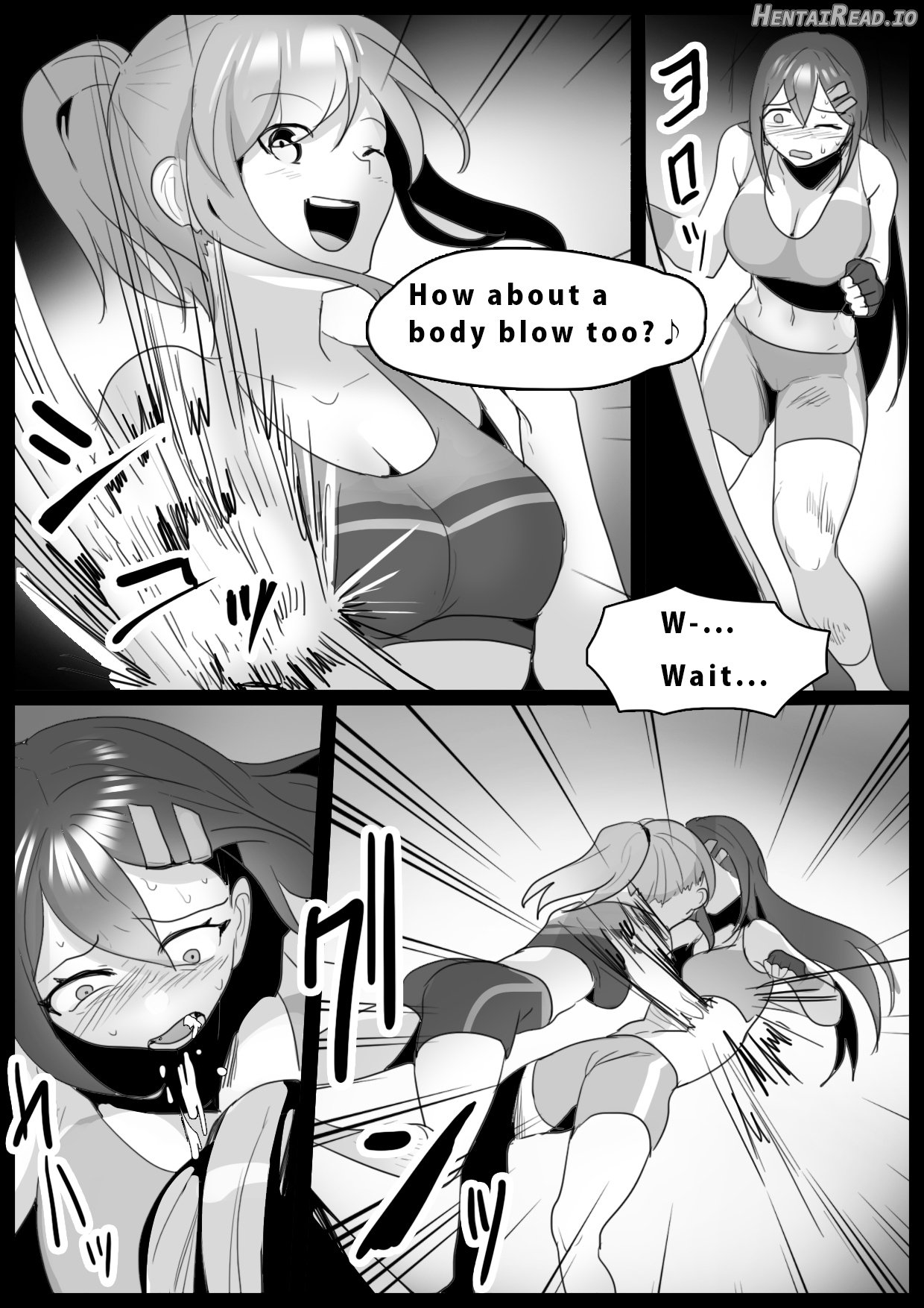 Girls Beat! Plus - Ayu vs Hinano Chapter 2 - page 4