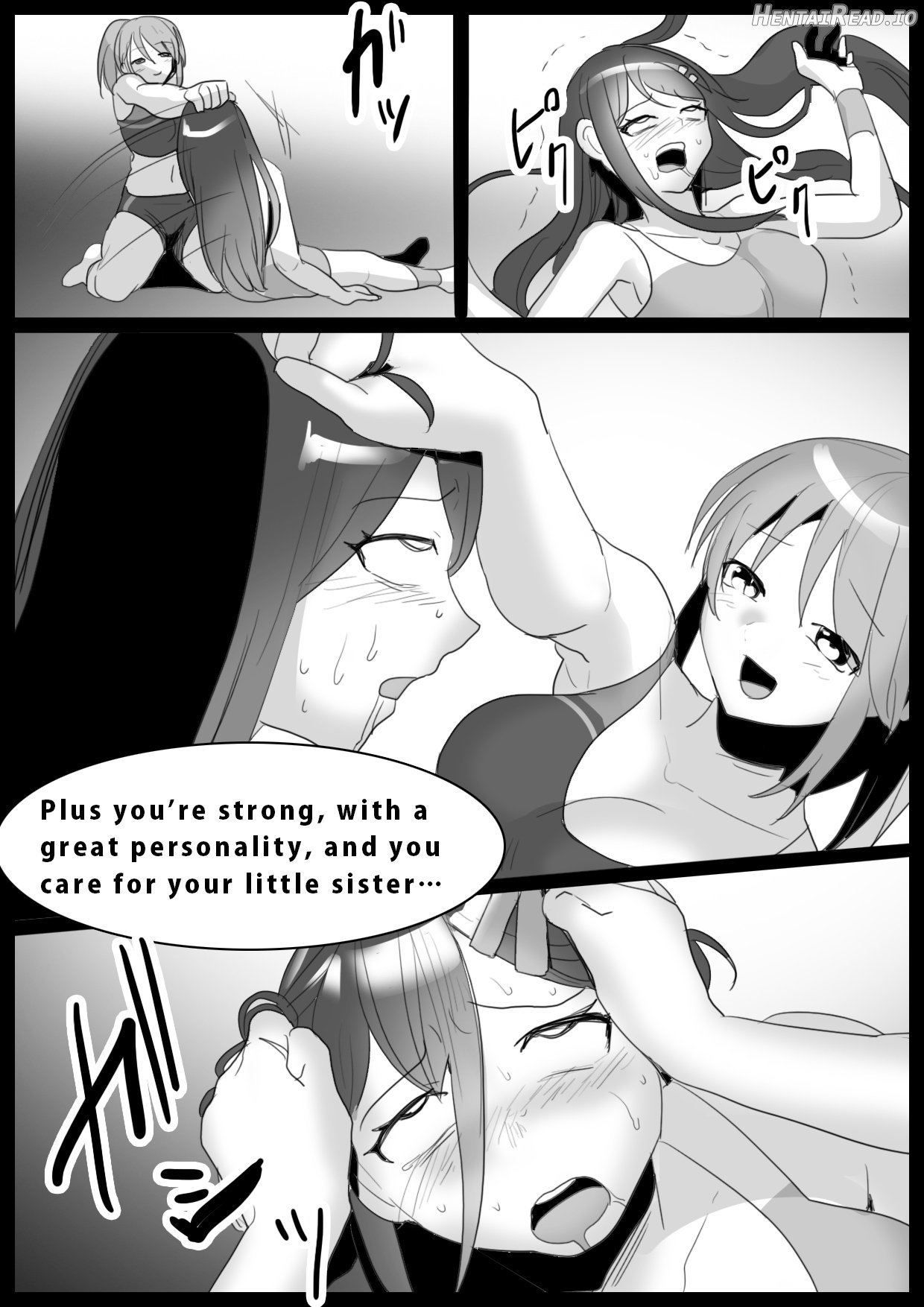 Girls Beat! Plus - Ayu vs Hinano Chapter 2 - page 10