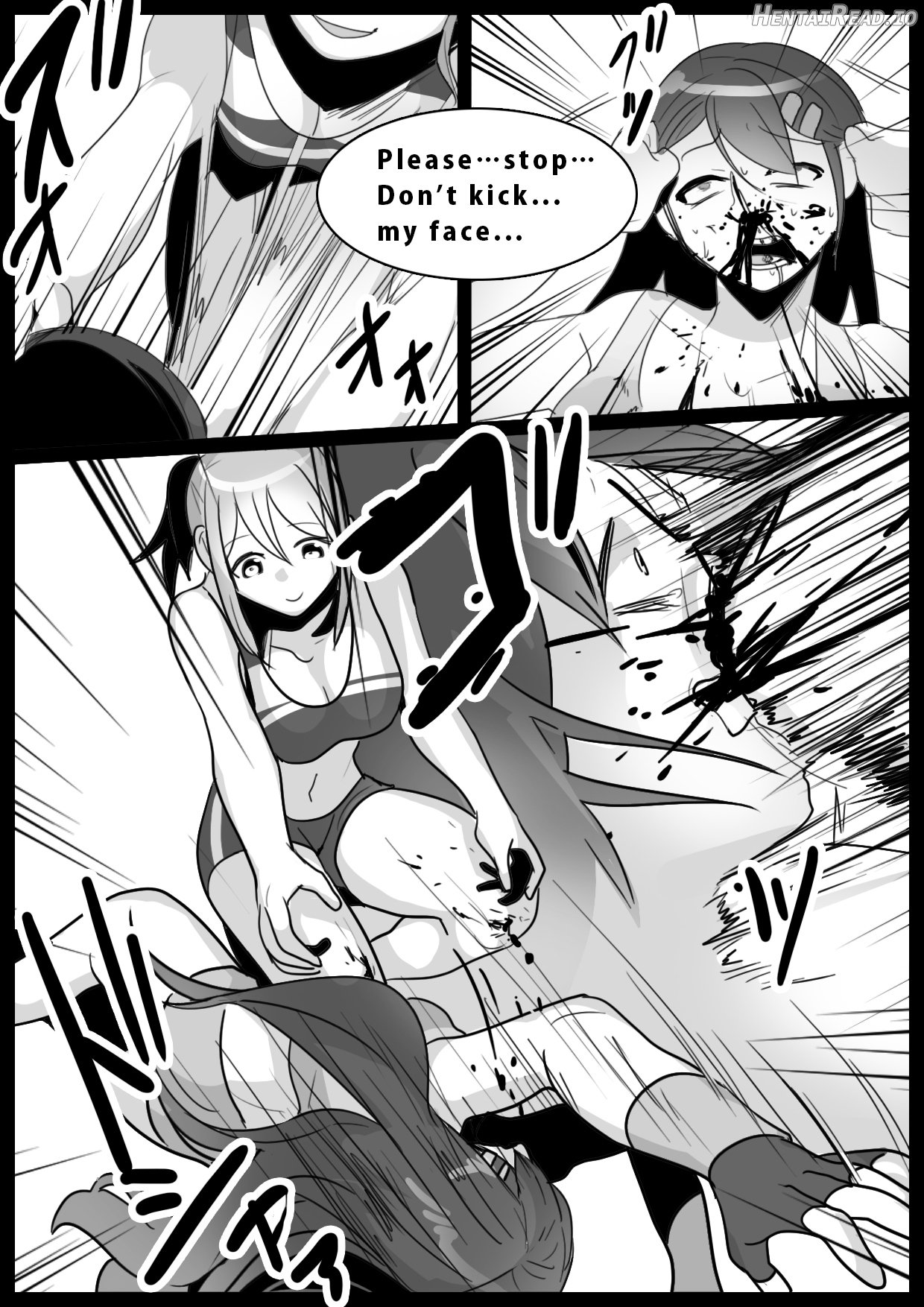 Girls Beat! Plus - Ayu vs Hinano Chapter 2 - page 13