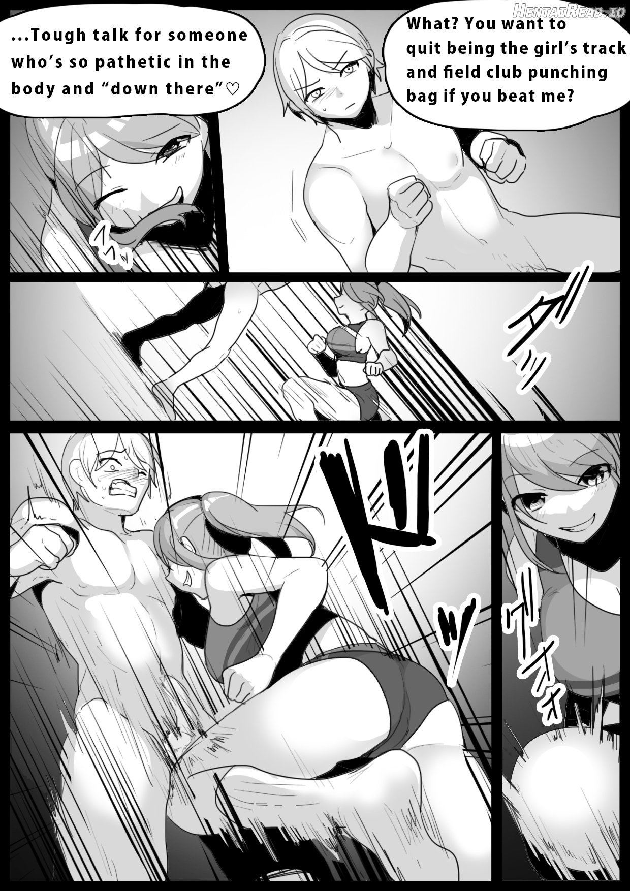 Girls Beat! Plus - Ayu vs Hinano Chapter 5 - page 2