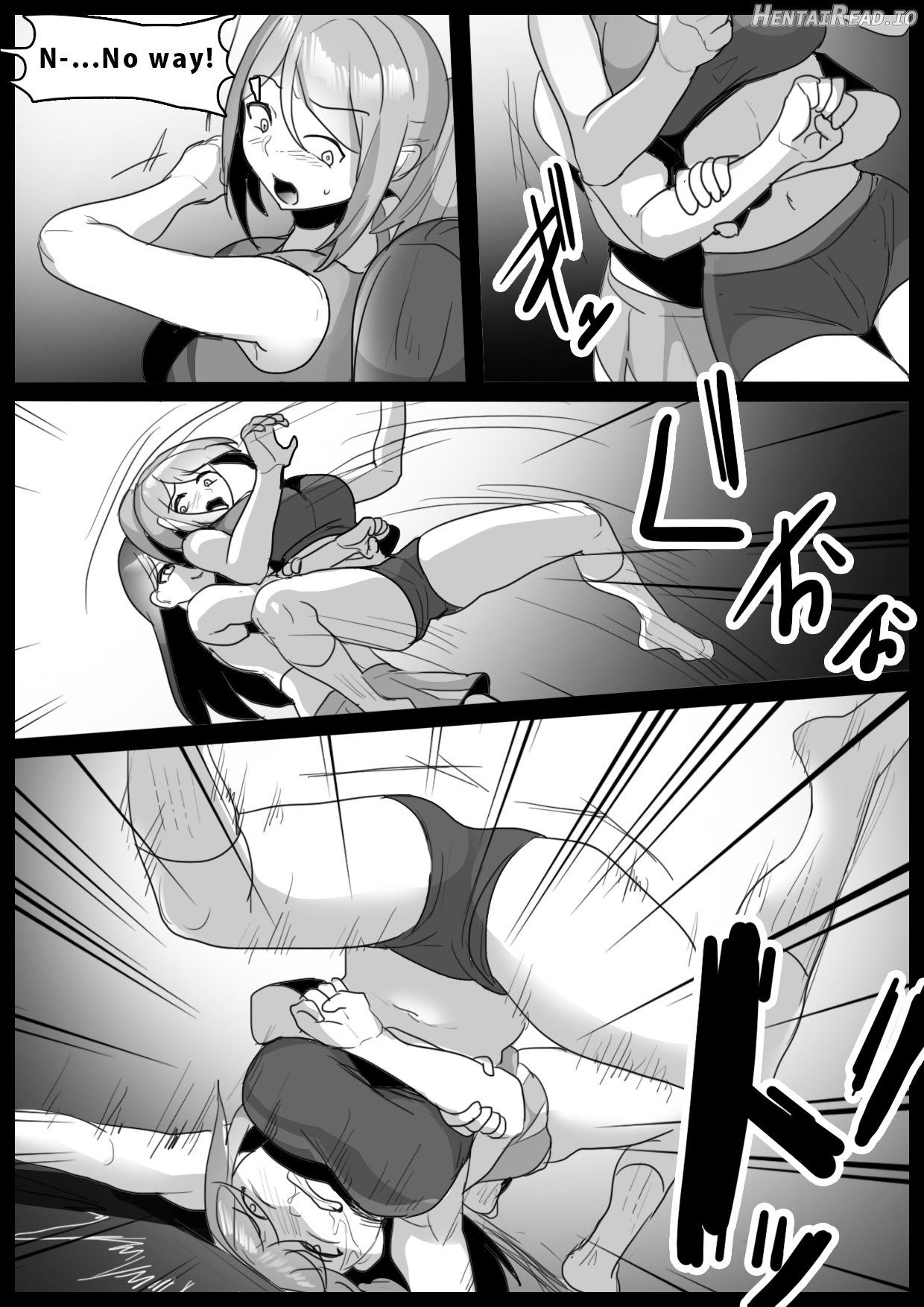 Girls Beat! Plus - Ayu vs Hinano Chapter 6 - page 3