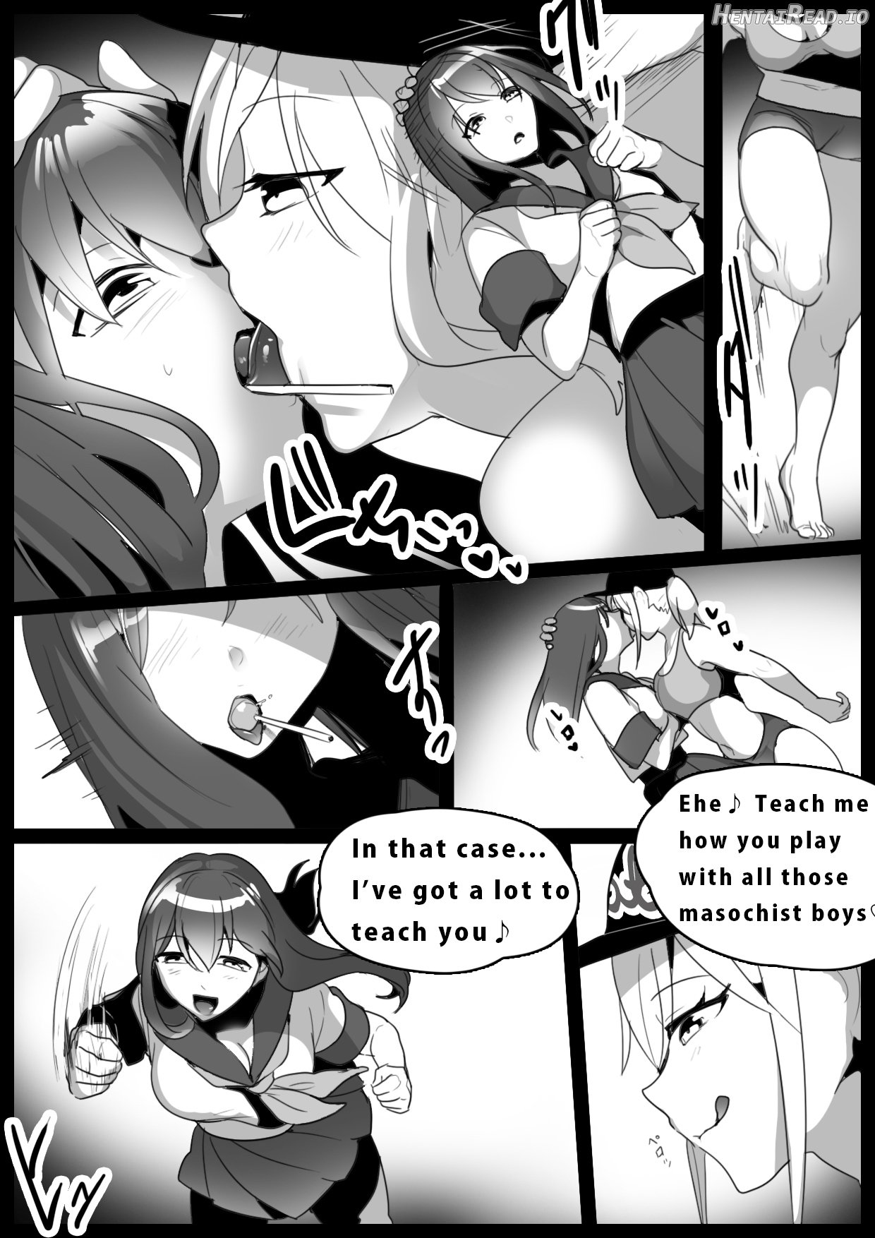 Girls Beat! Plus - Ayu vs Hinano Chapter 7 - page 3