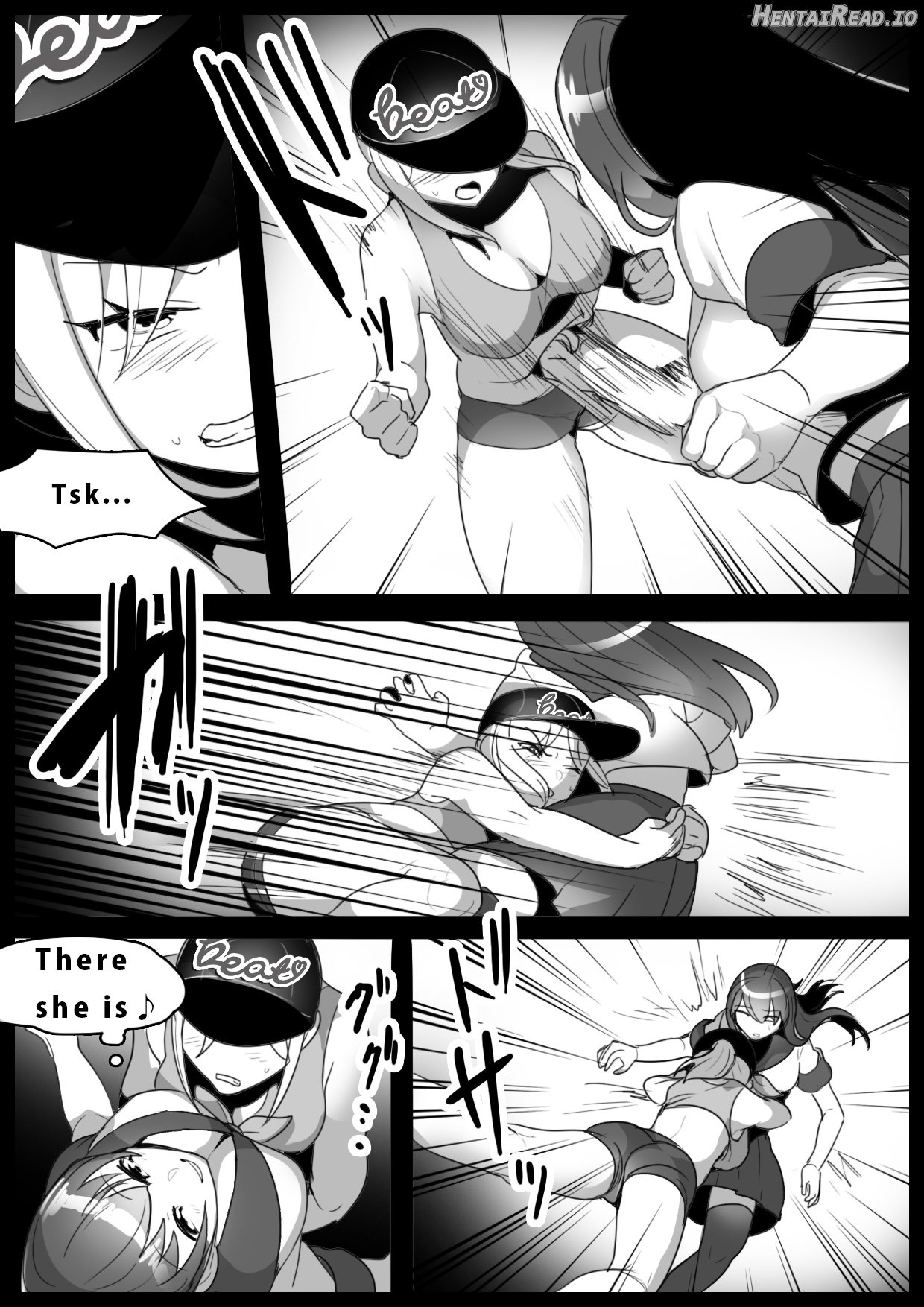 Girls Beat! Plus - Ayu vs Hinano Chapter 7 - page 4