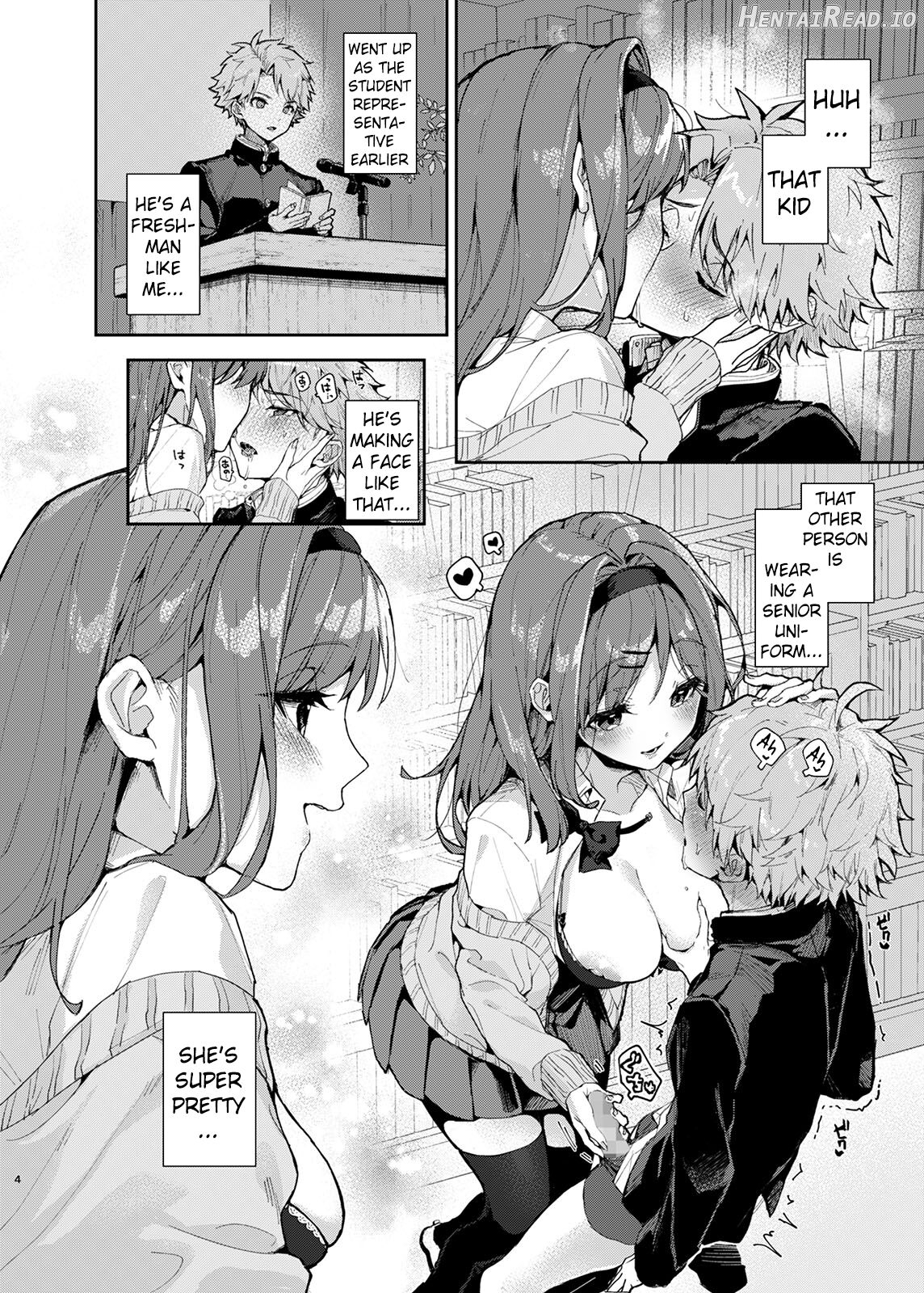 Yuutousei-kun, Ecchi na Onee-san ni Amayakasaremakuri Chapter 2 - page 3