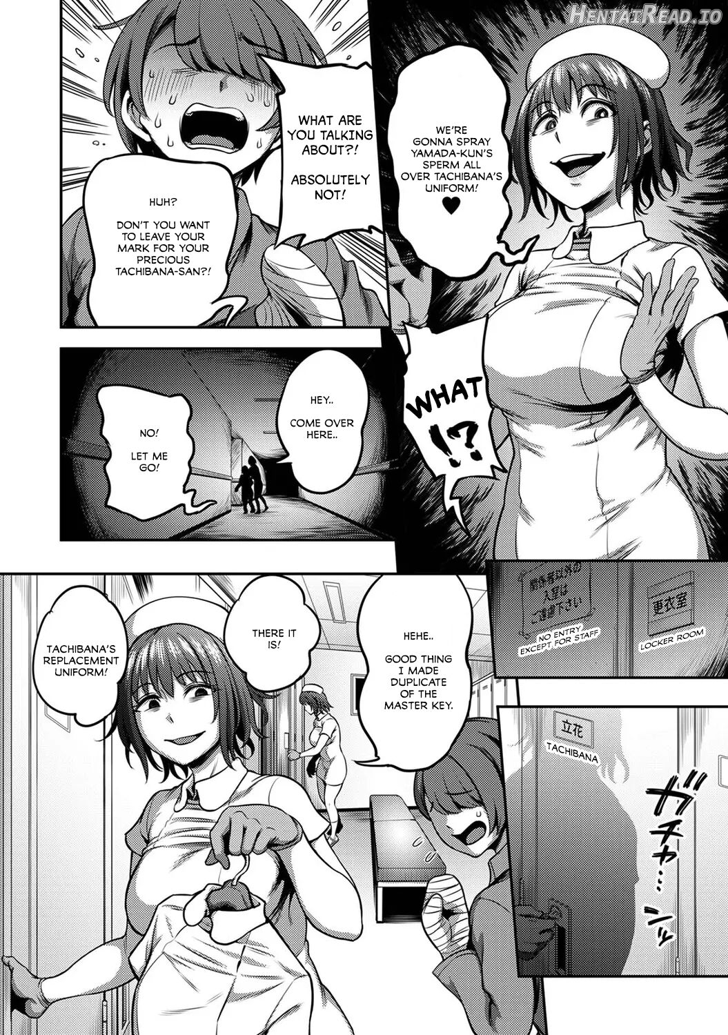 Sakusei Byoutou ~Seikaku Saiaku no Nurse shika Inai Byouin de Shasei Kanri Seikatsu~ Chapter 4 - page 17