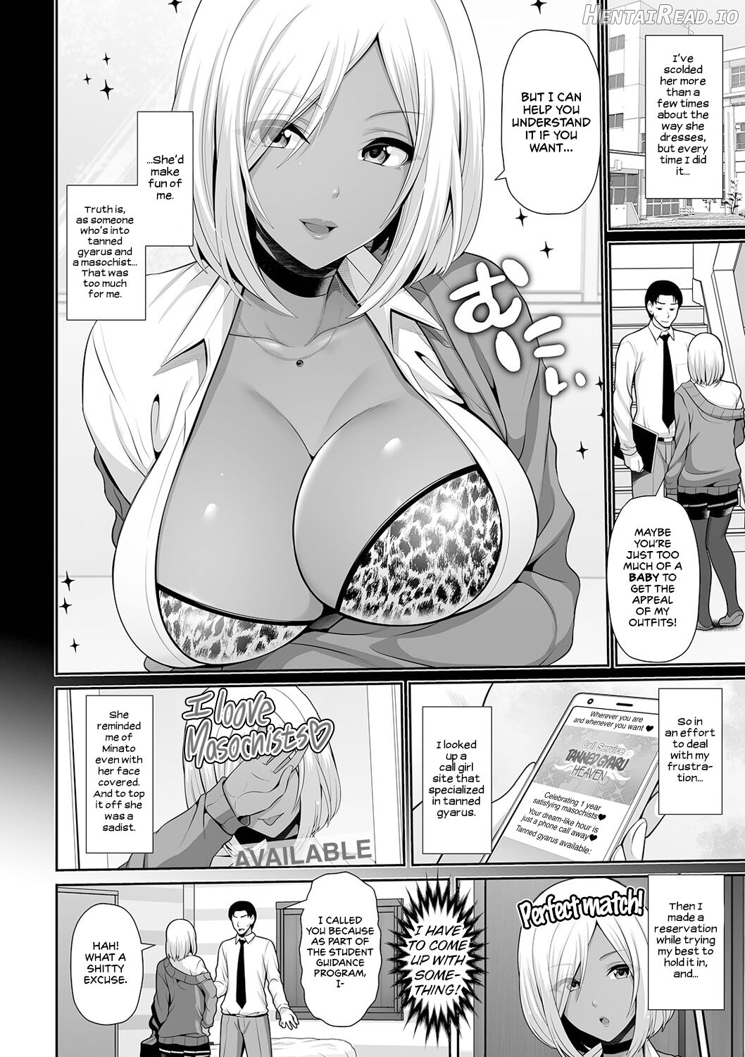 Kuro Gal-chan wa Kimi dake o Miteru Chapter 1 - page 20