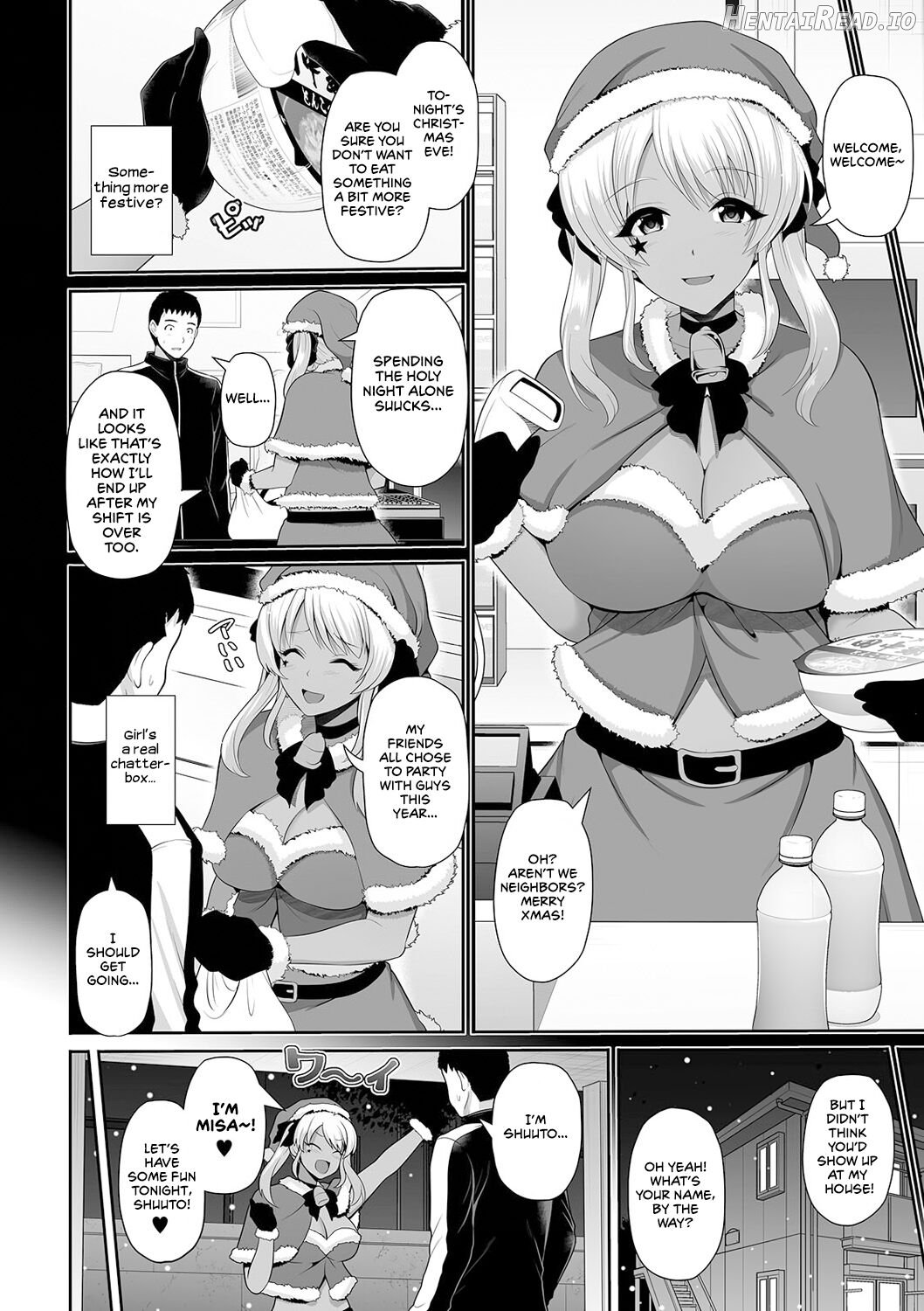 Kuro Gal-chan wa Kimi dake o Miteru Chapter 1 - page 38