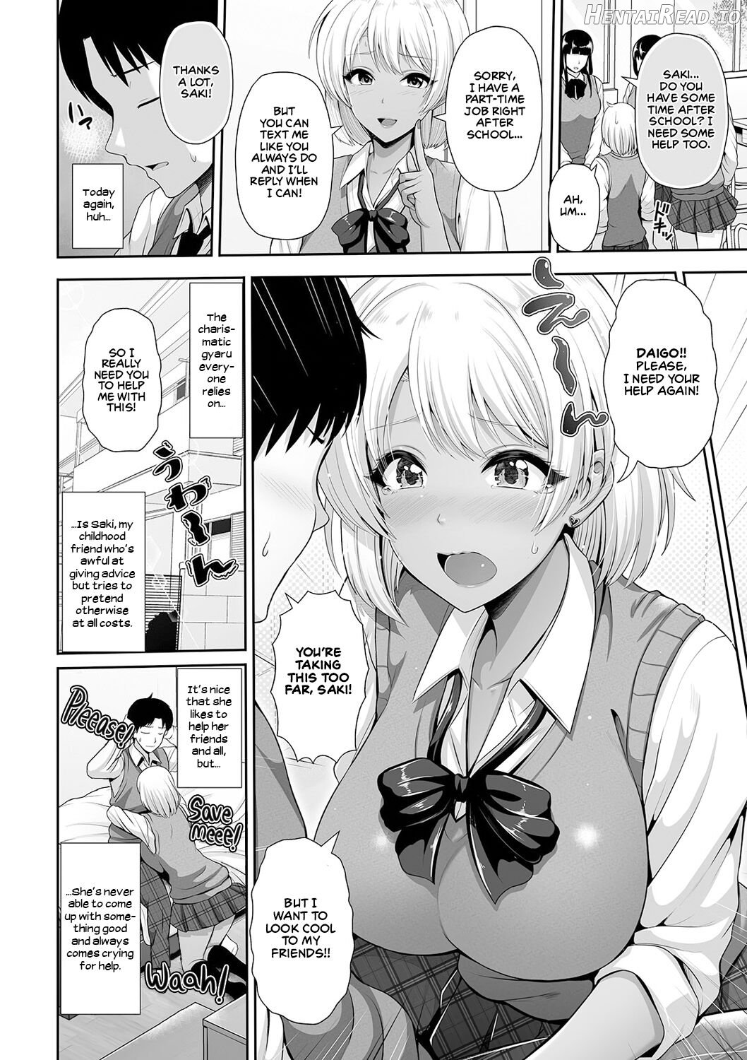 Kuro Gal-chan wa Kimi dake o Miteru Chapter 1 - page 182