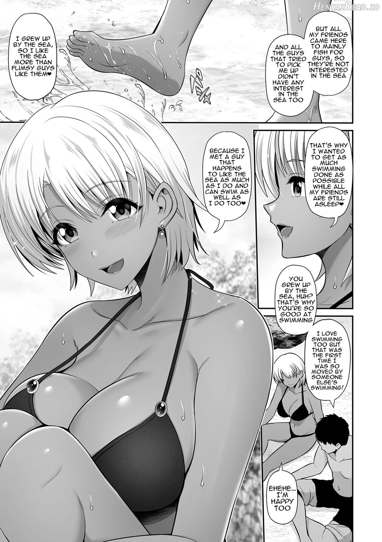 Kuro Gyaru Chanto Natsu Umi Love Chapter 1 - page 3