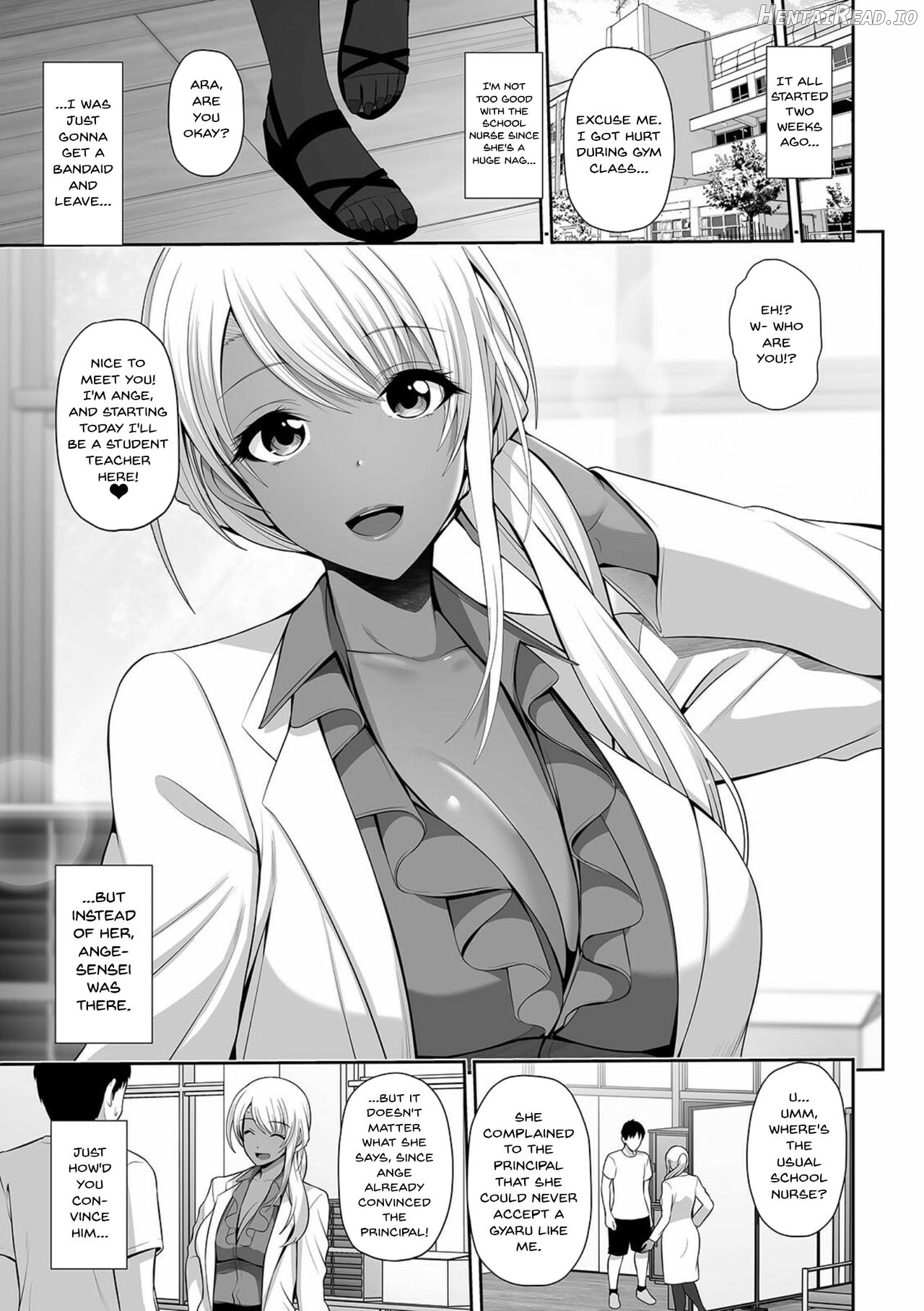 Kuro Gal Hokeni Jisshuu Chu~! Chapter 1 - page 5