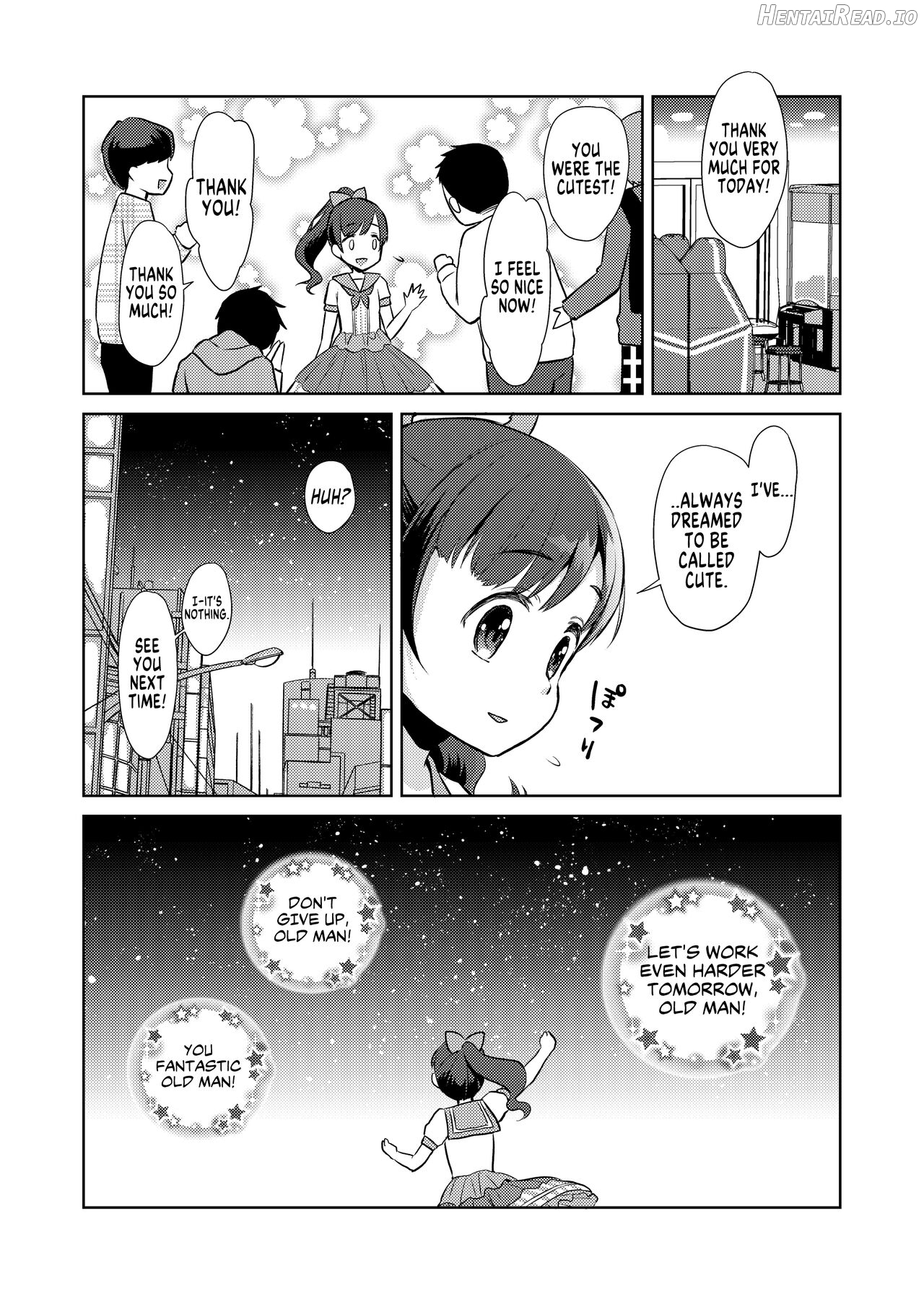 Genkai Oji-san Youjo Senpai ni Natte Mita Chapter 1 - page 21