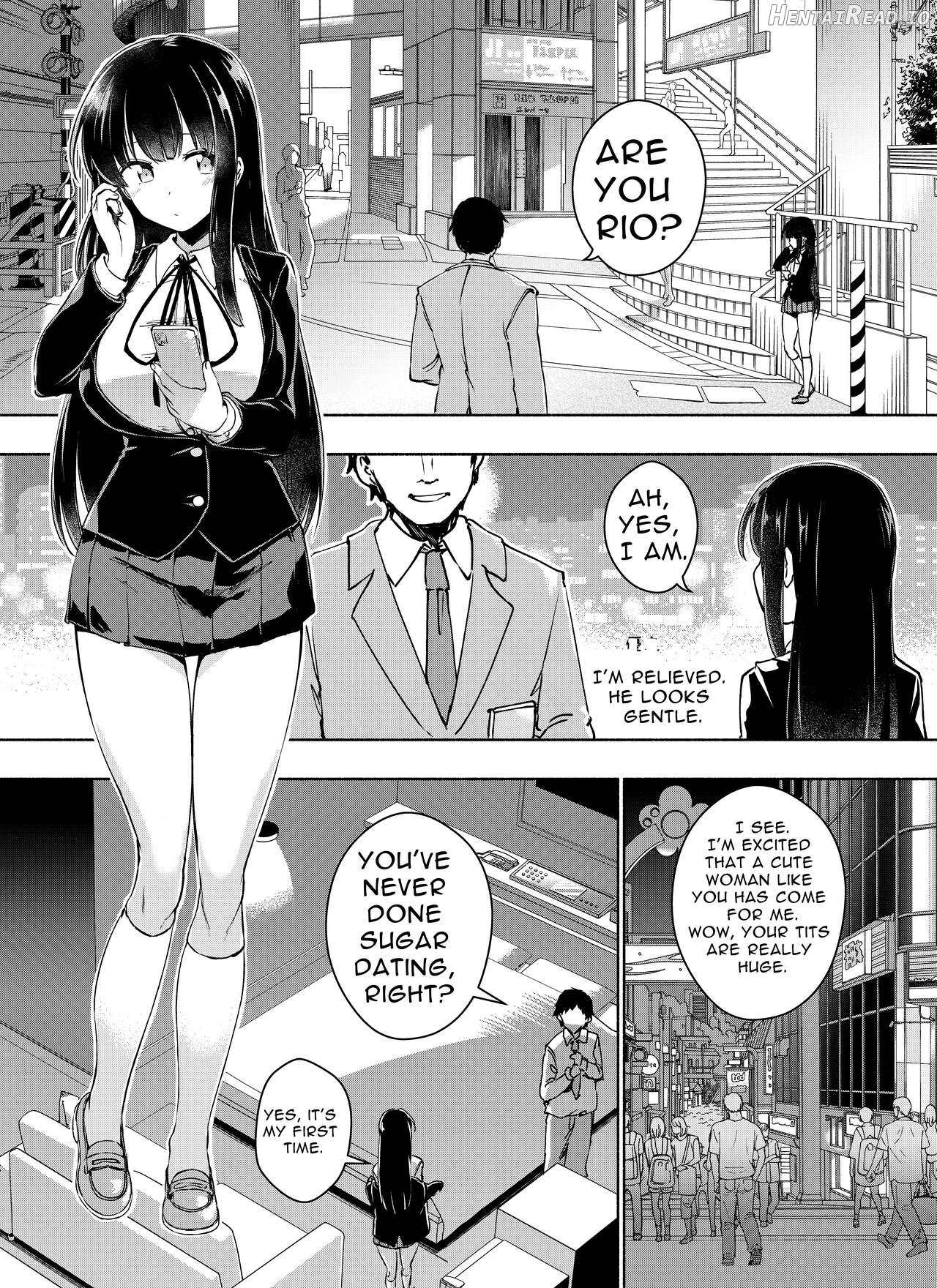 Kurahashi Rio wa Egui Chinpo to Deaitai Chapter 1 - page 7