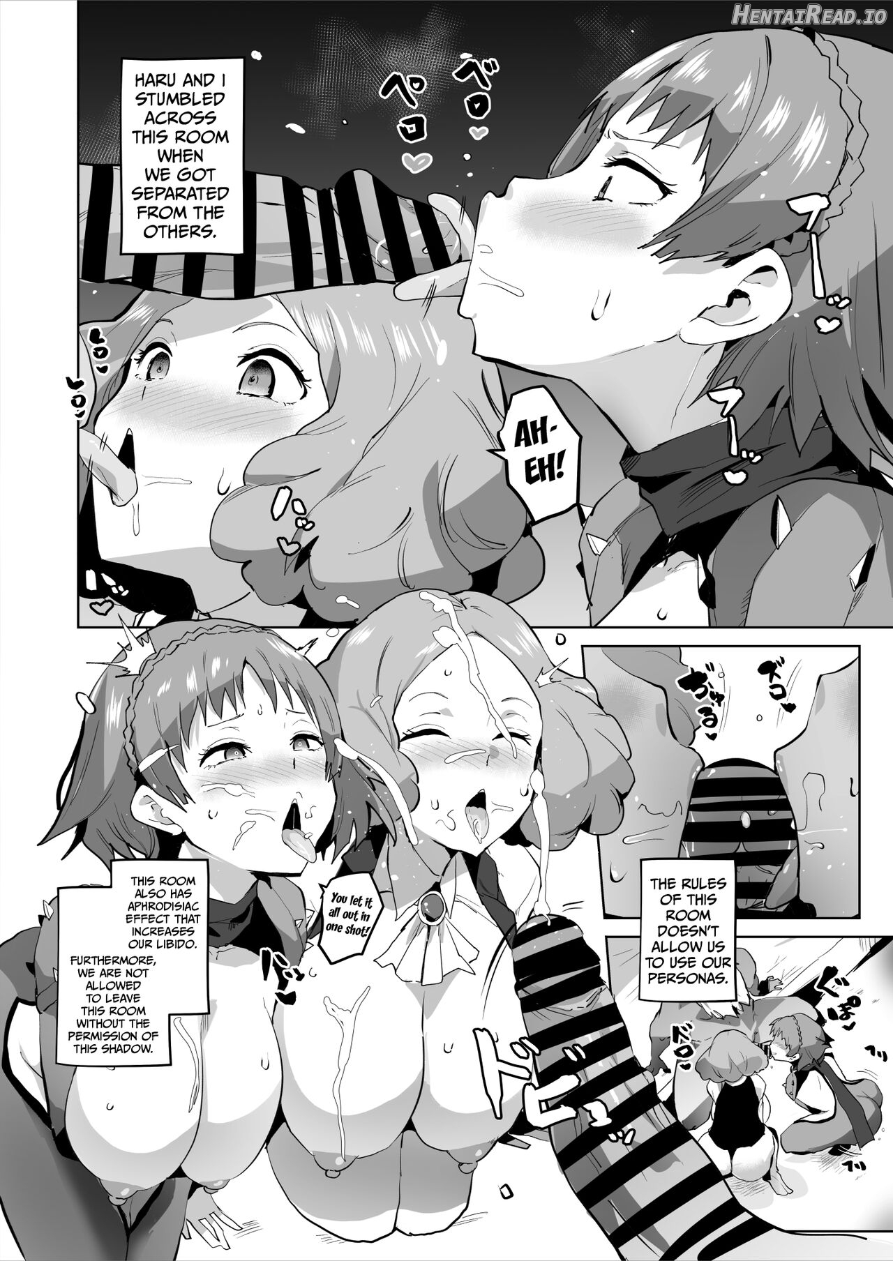 Persona 5 Queen and Noir Fall Chapter 1 - page 3