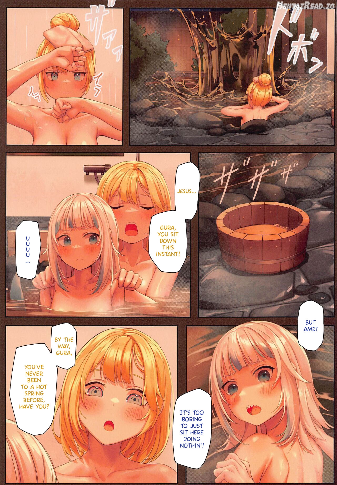 AmeSame Onsen Ryokou no Iroiro Chapter 1 - page 14