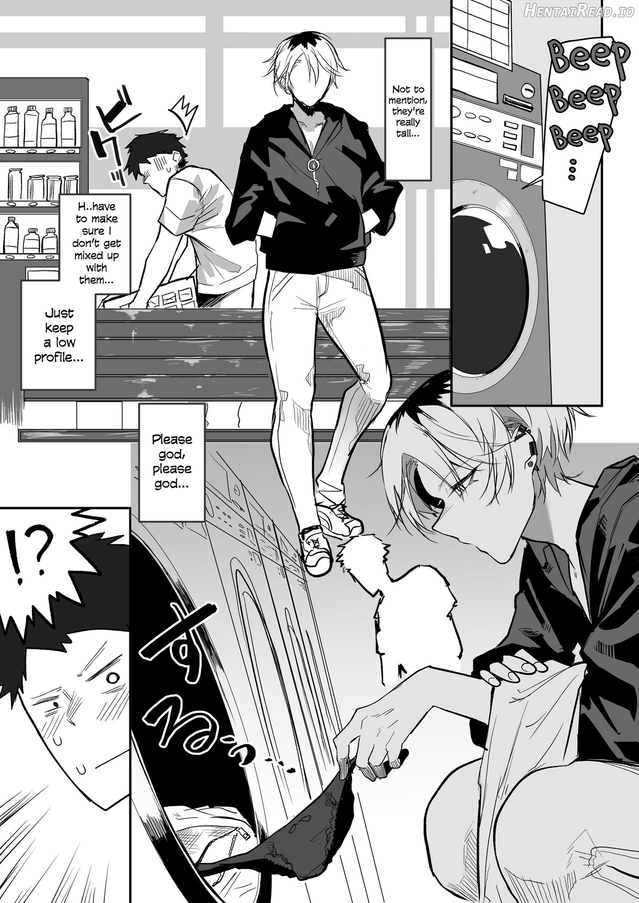 Coin Laundry de Kowai Yankee ni Karamareru Manga Chapter 1 - page 2