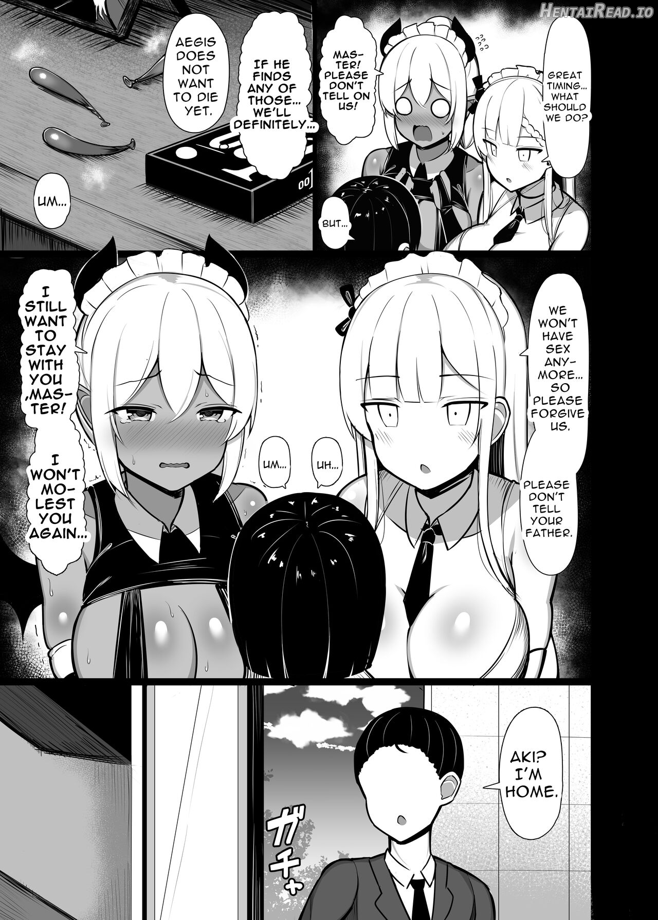 Goshujin-sama no Ochinchin wa Yuzurenai ~Succubus Maid to Nukirobo Maid~ Chapter 1 - page 26