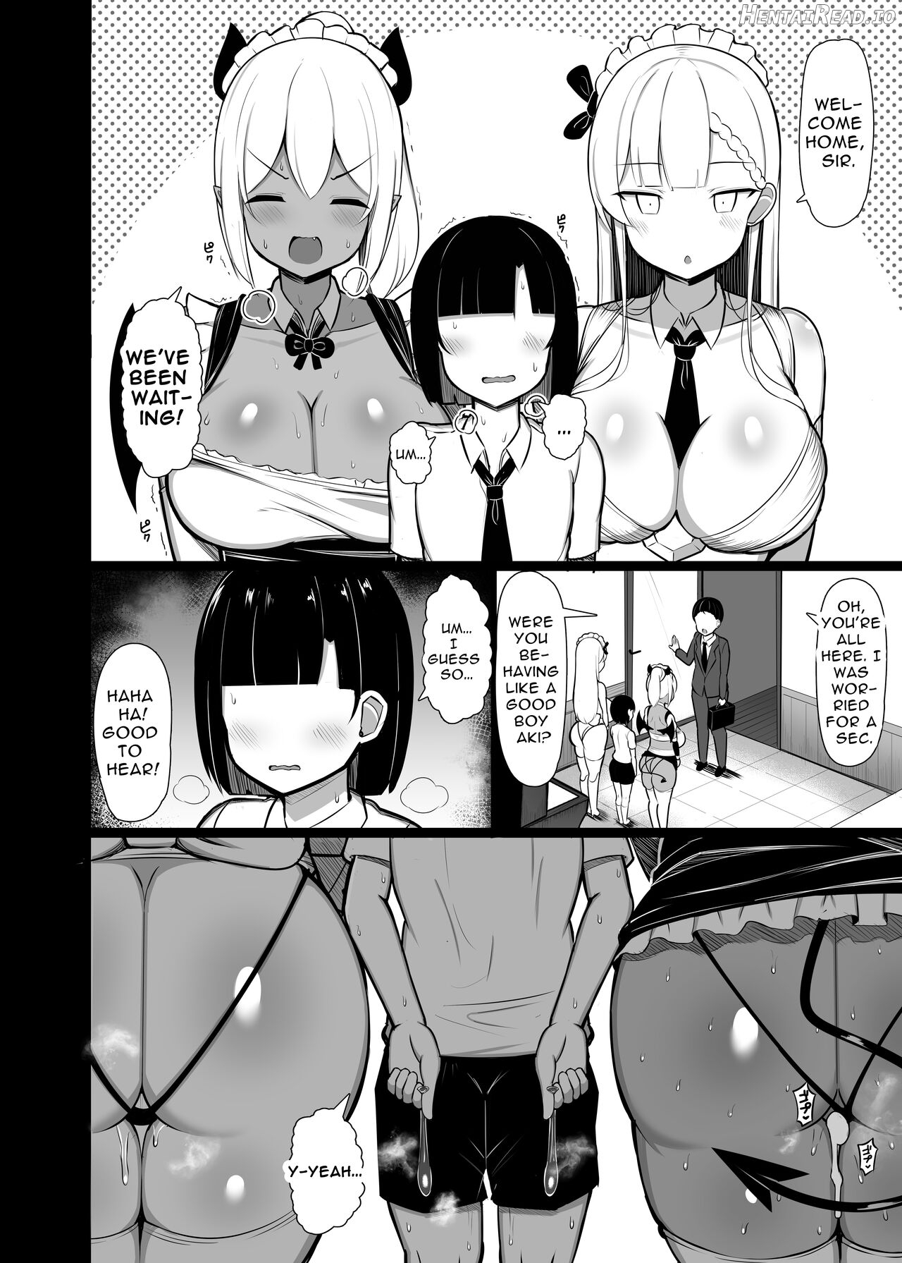 Goshujin-sama no Ochinchin wa Yuzurenai ~Succubus Maid to Nukirobo Maid~ Chapter 1 - page 27