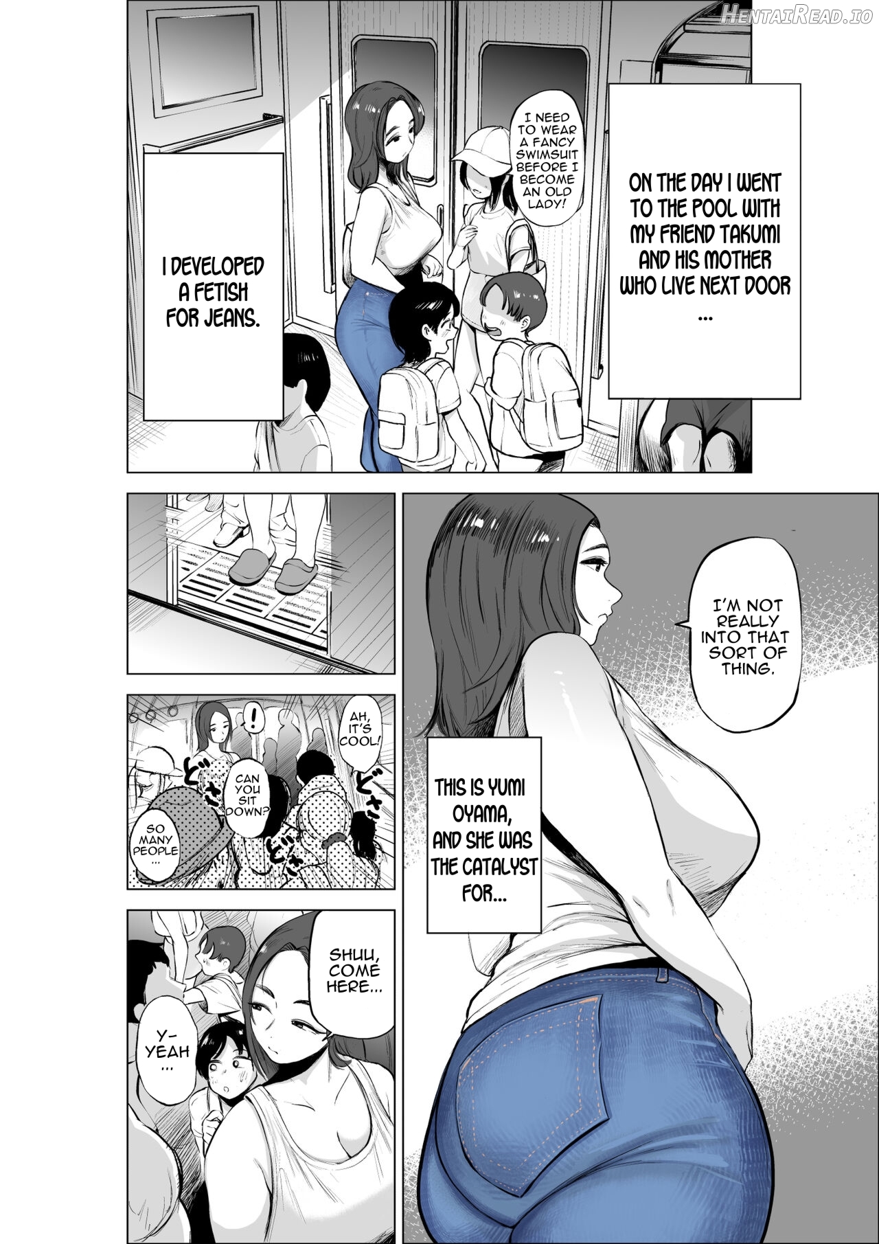 Jeans wa Iteru Kowakute Nigate dakedo Megutai na Tomodachi no Okaa-san Chapter 1 - page 2