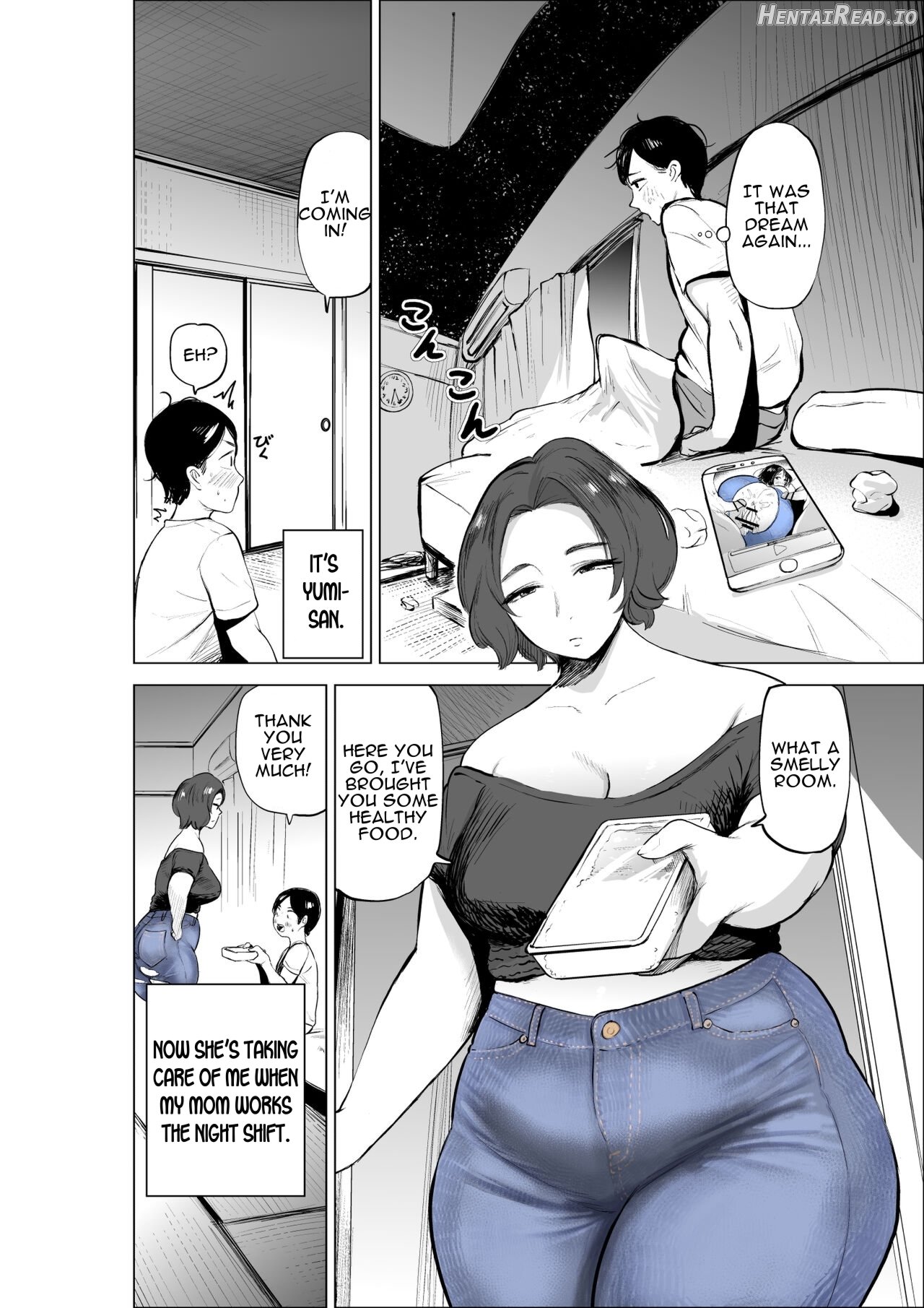 Jeans wa Iteru Kowakute Nigate dakedo Megutai na Tomodachi no Okaa-san Chapter 1 - page 6