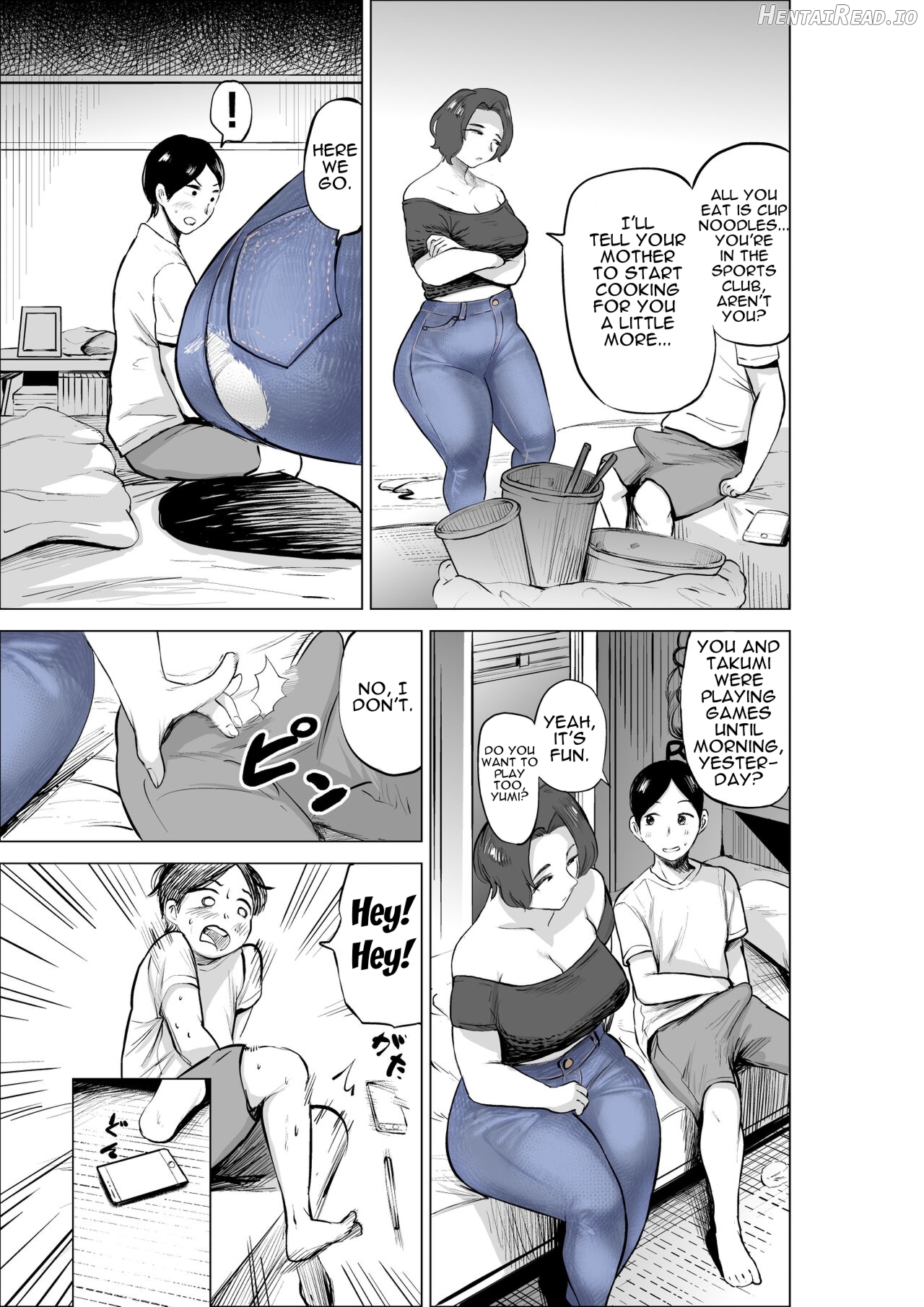 Jeans wa Iteru Kowakute Nigate dakedo Megutai na Tomodachi no Okaa-san Chapter 1 - page 7