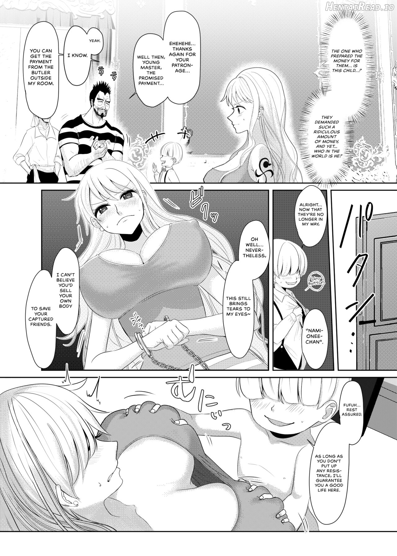 Nami ga Kanemochi no Gaki to Torihiki - Decensored Chapter 1 - page 2