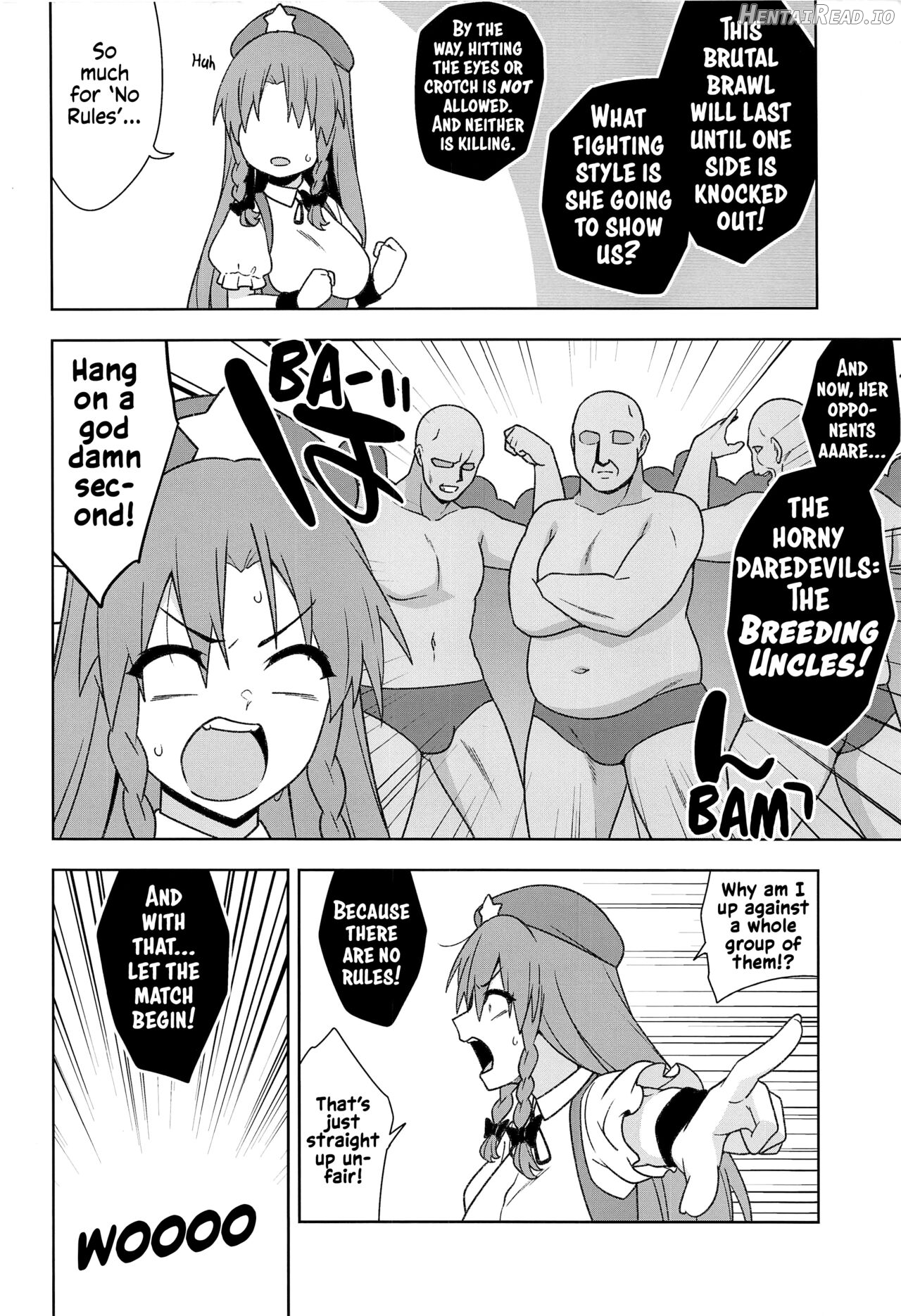 Meiling VS Nazo no Tanetsuke Oji-san Gundan Chapter 1 - page 3