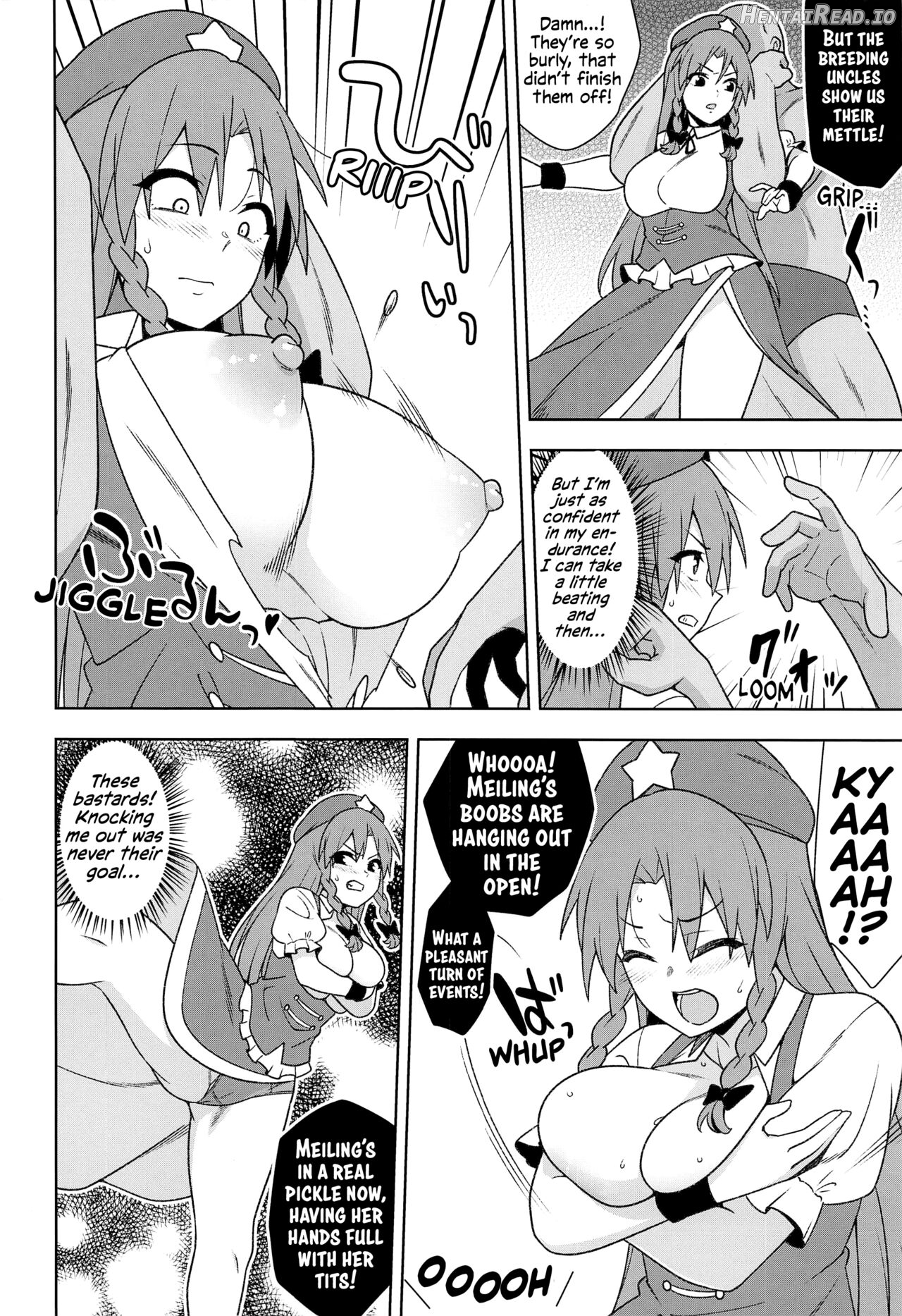 Meiling VS Nazo no Tanetsuke Oji-san Gundan Chapter 1 - page 5