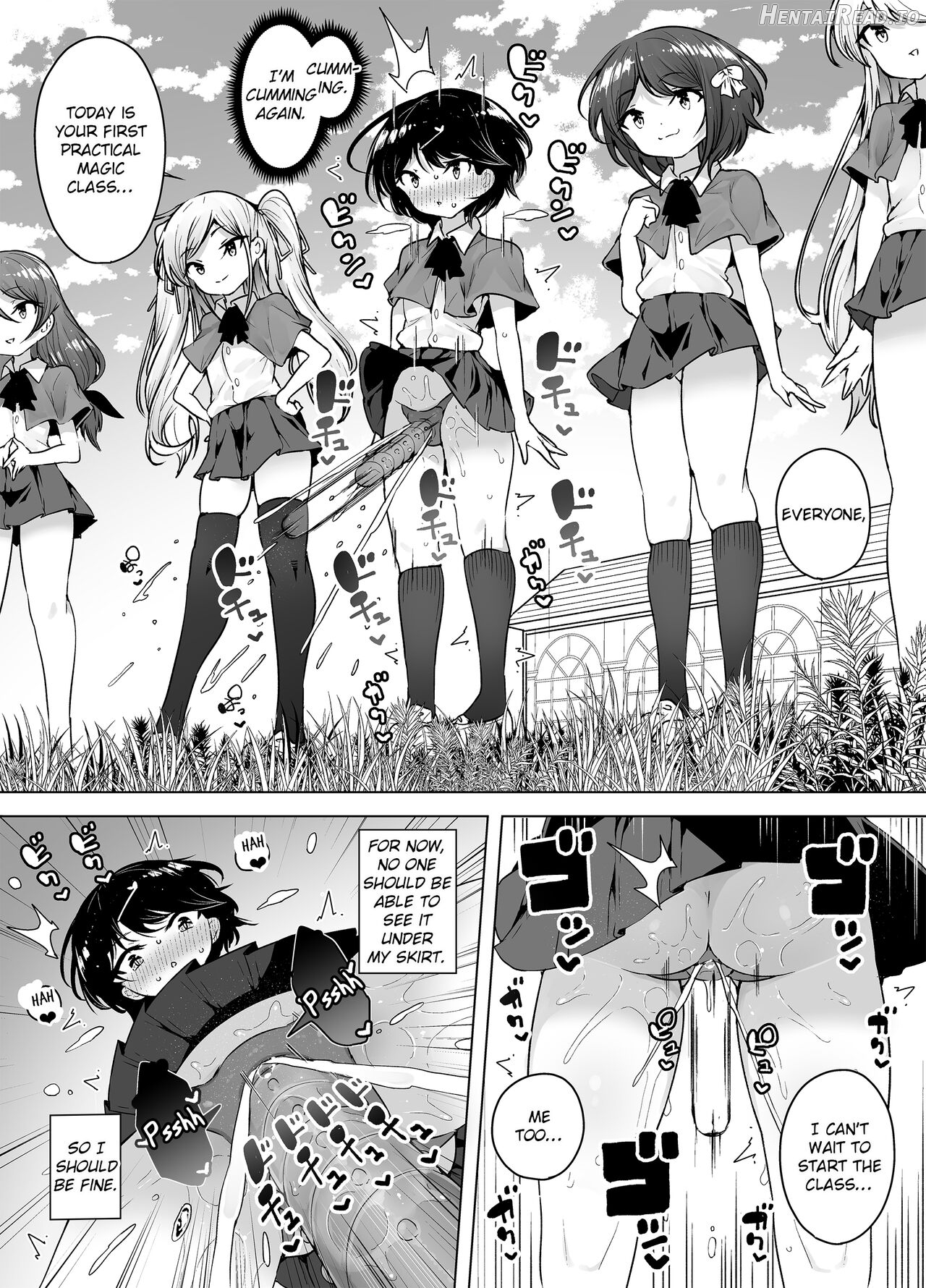 Shiofuki Loli wa Muhyoujou ~Mahou Gakkou no Renzoku Zecchou Seikatsu~ Chapter 1 - page 9