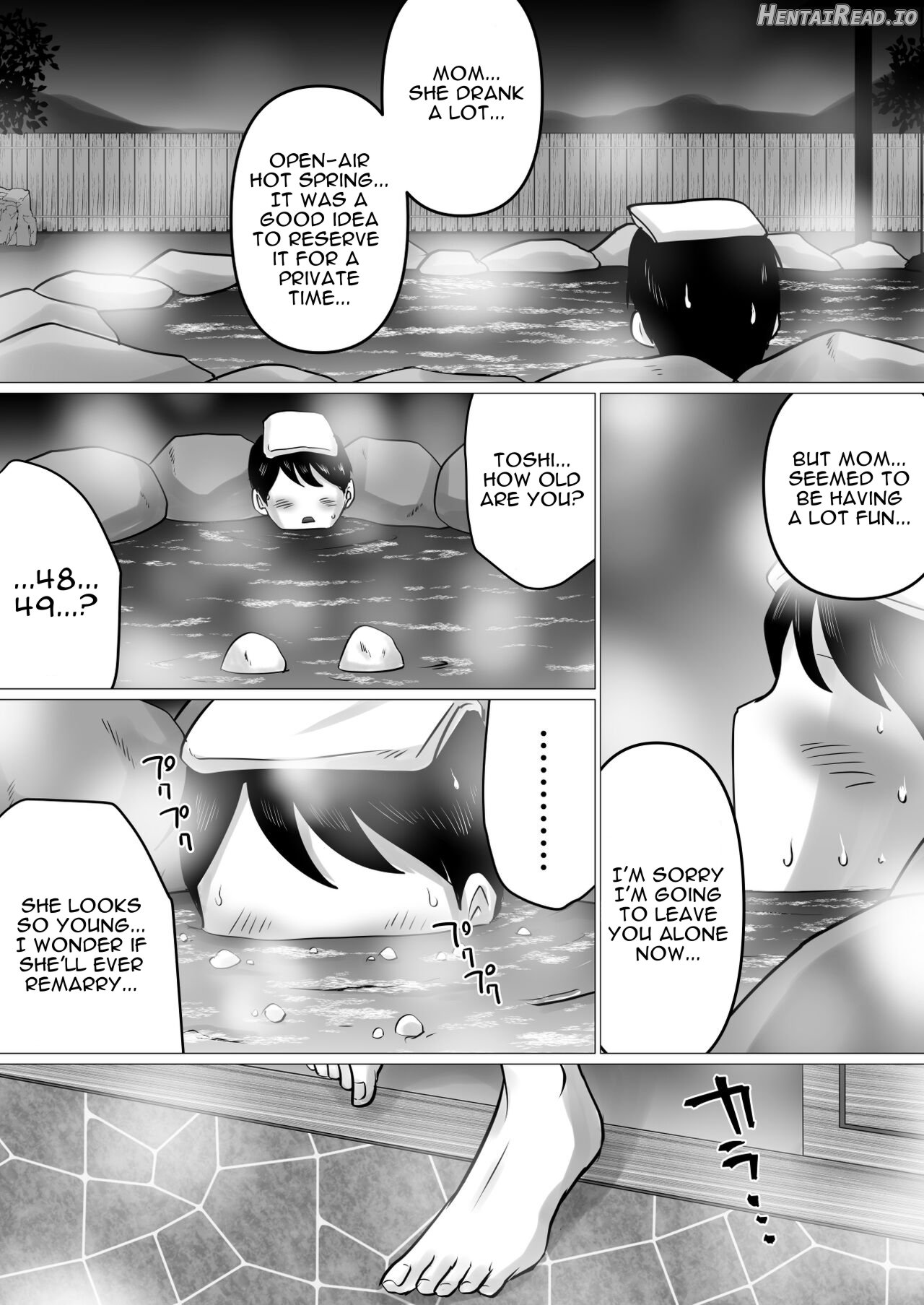 Jukubo to Futari de, Onsen Ryokou. ~Oyakoukou Suru Tsumori ga, Kaa-san no Karada ga Ero Sugita node…~ Chapter 1 - page 4