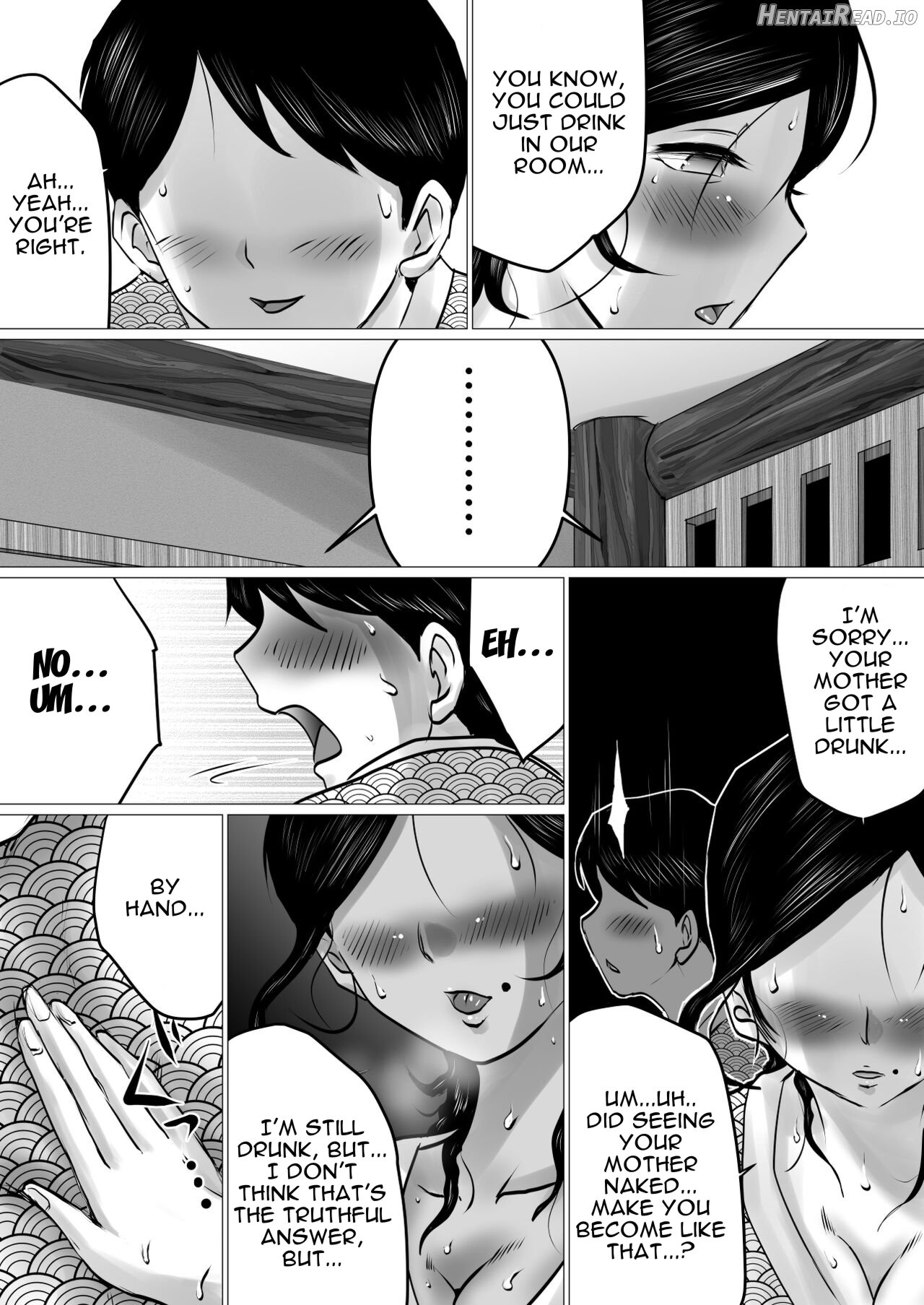 Jukubo to Futari de, Onsen Ryokou. ~Oyakoukou Suru Tsumori ga, Kaa-san no Karada ga Ero Sugita node…~ Chapter 1 - page 14