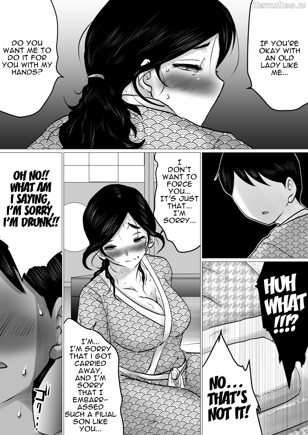 Jukubo to Futari de, Onsen Ryokou. ~Oyakoukou Suru Tsumori ga, Kaa-san no Karada ga Ero Sugita node…~ Chapter 1 - page 15