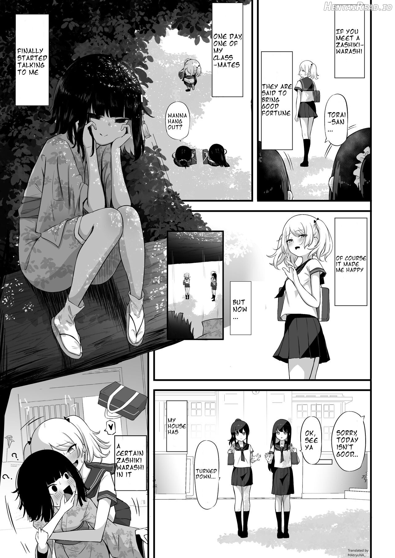 Watashi no Ie ni wa Zashikiwarashi ga Imasu. Chapter 1 - page 13