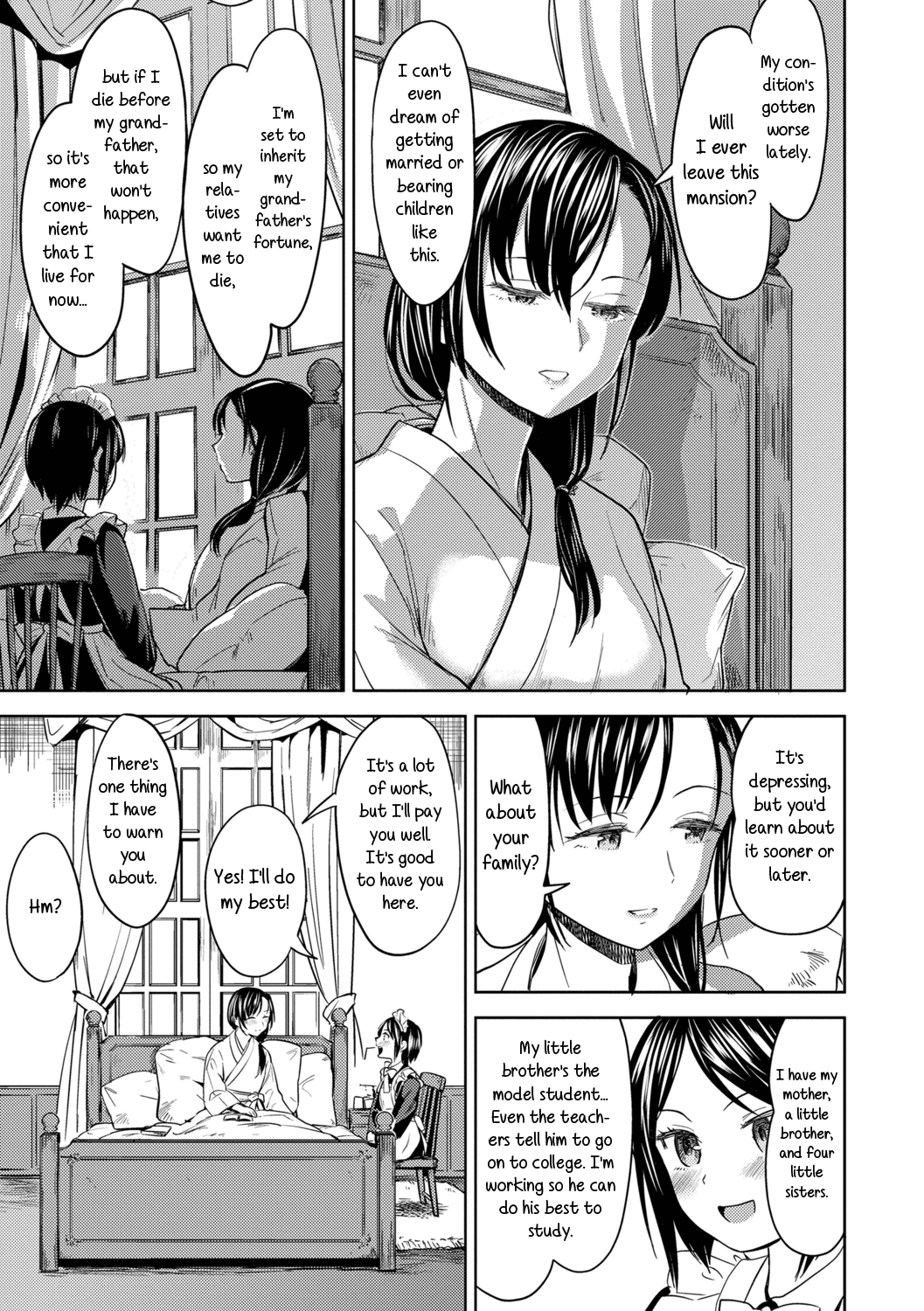 Mochizuki Ketsueki Kenkyuujo no Musume Ch. 2 Chapter 1 - page 5