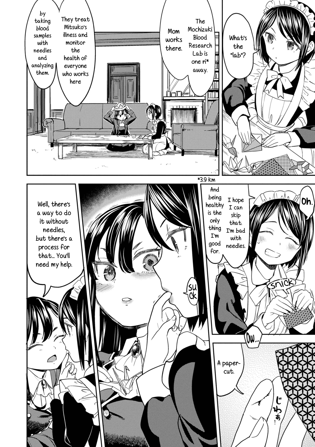 Mochizuki Ketsueki Kenkyuujo no Musume Ch. 2 Chapter 1 - page 8