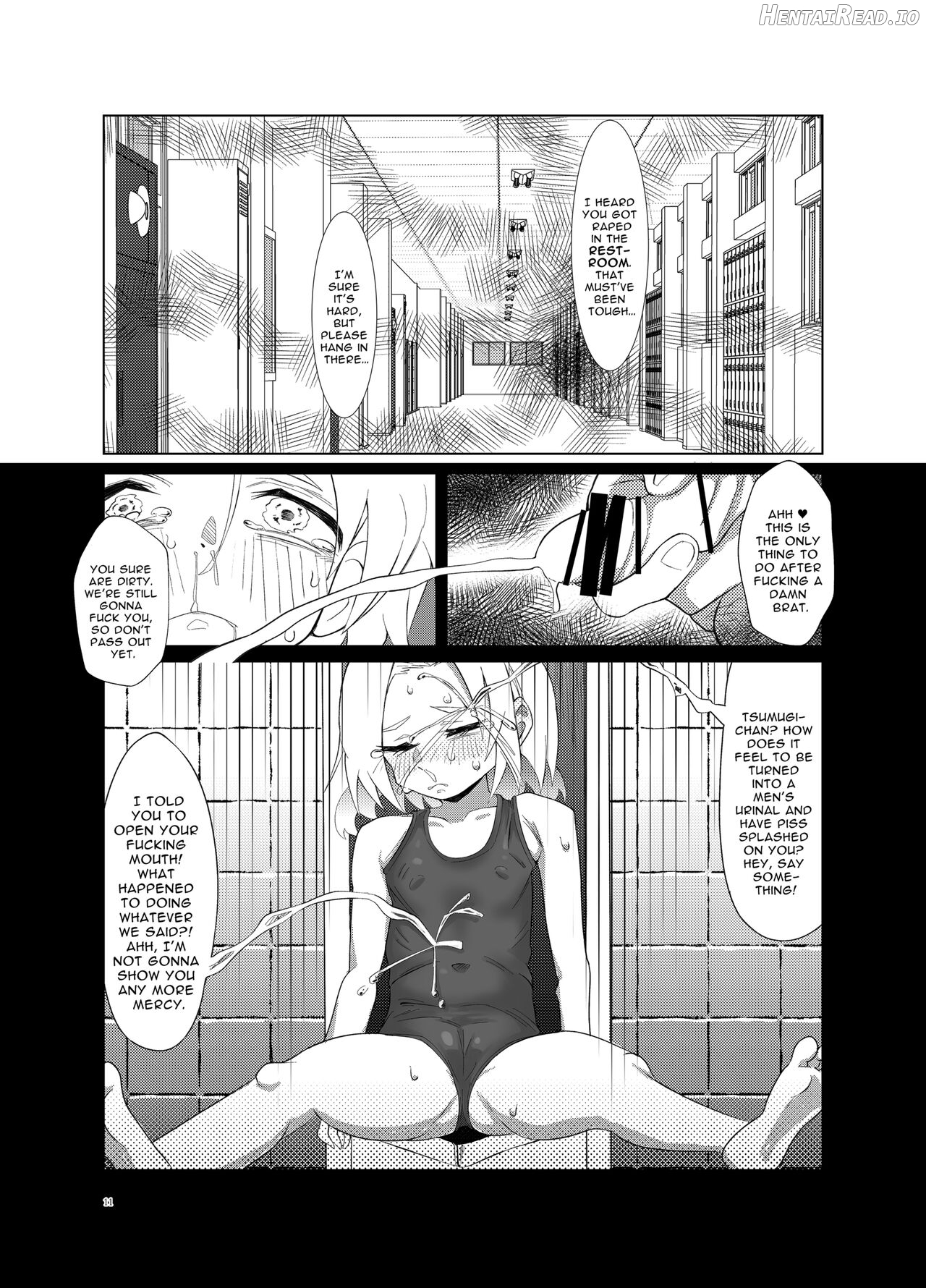 (Rape Sareta) Tsumugi-chan o Hagemasu-kai Chapter 1 - page 10