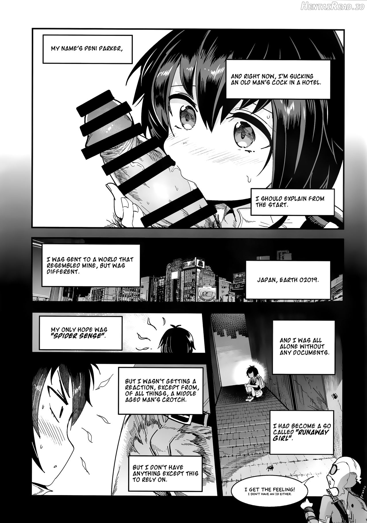 Peni Parker no Usui Hon ni wa Ooinaru Sekinin ga Tomonau Chapter 1 - page 2