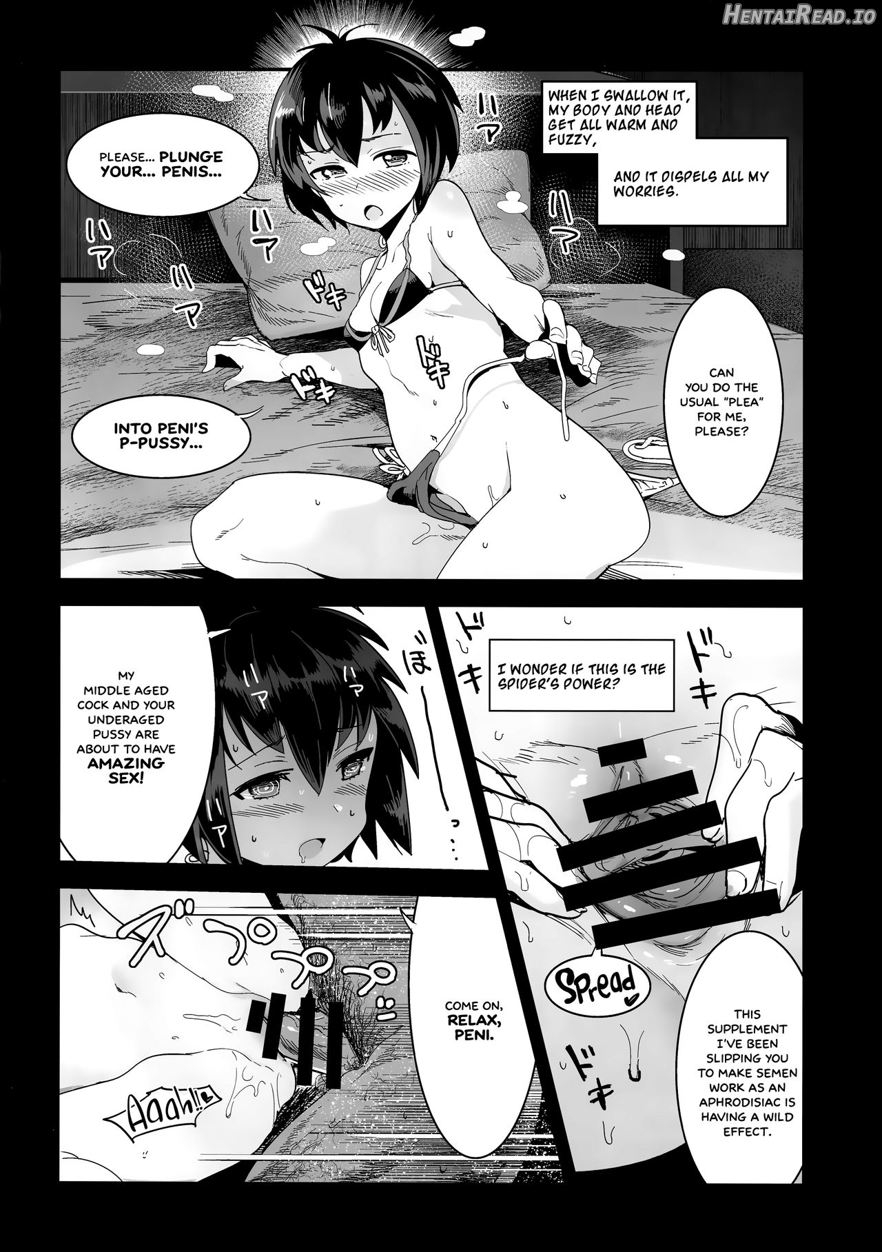 Peni Parker no Usui Hon ni wa Ooinaru Sekinin ga Tomonau Chapter 1 - page 5