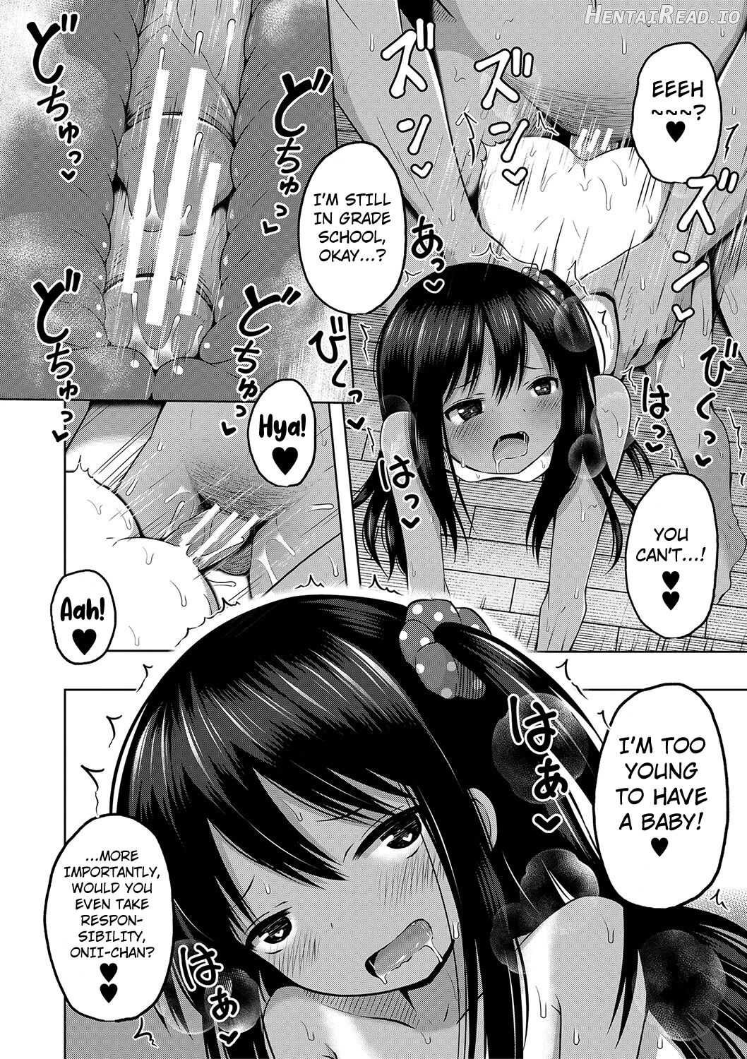 Ninshin Shoujo "Mesugaki datte Haramitai!" - Pregnant girl, even a female kid seems to be pregnant. Chapter 1 - page 24