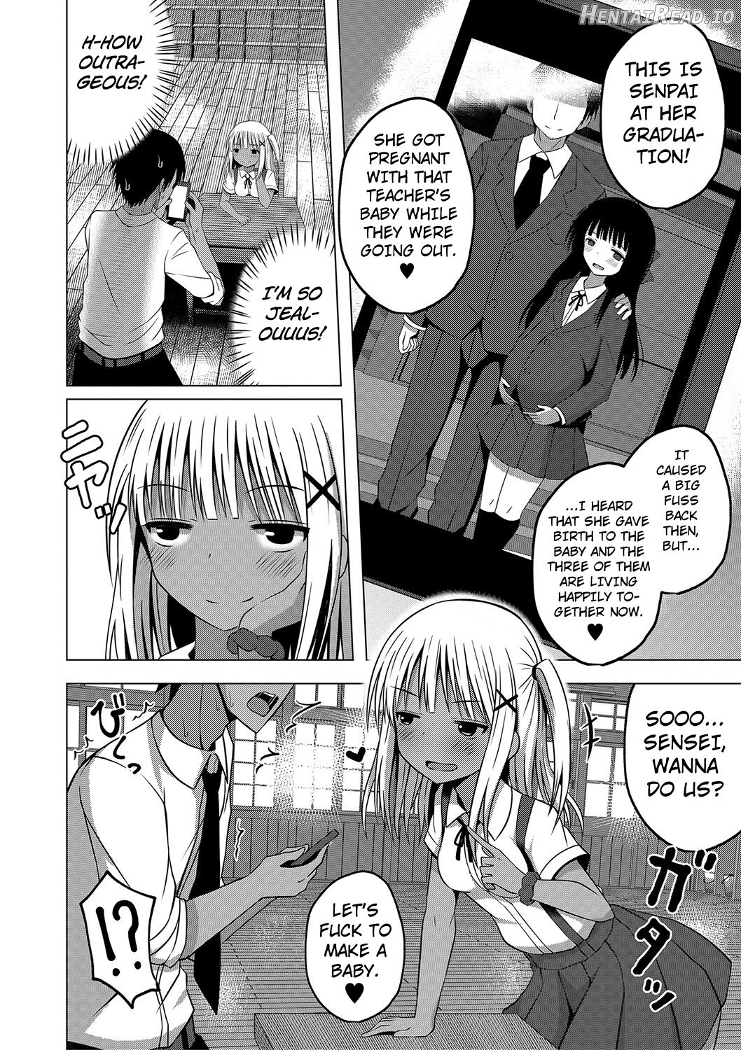 Ninshin Shoujo "Mesugaki datte Haramitai!" - Pregnant girl, even a female kid seems to be pregnant. Chapter 1 - page 44