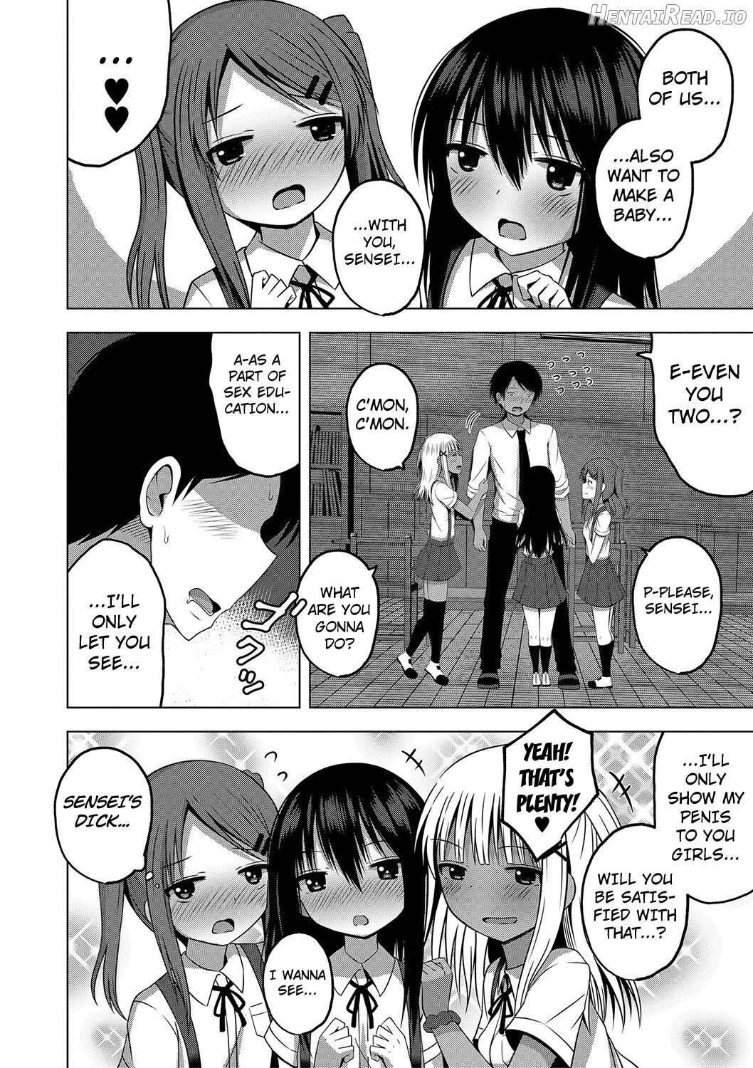 Ninshin Shoujo "Mesugaki datte Haramitai!" - Pregnant girl, even a female kid seems to be pregnant. Chapter 1 - page 46