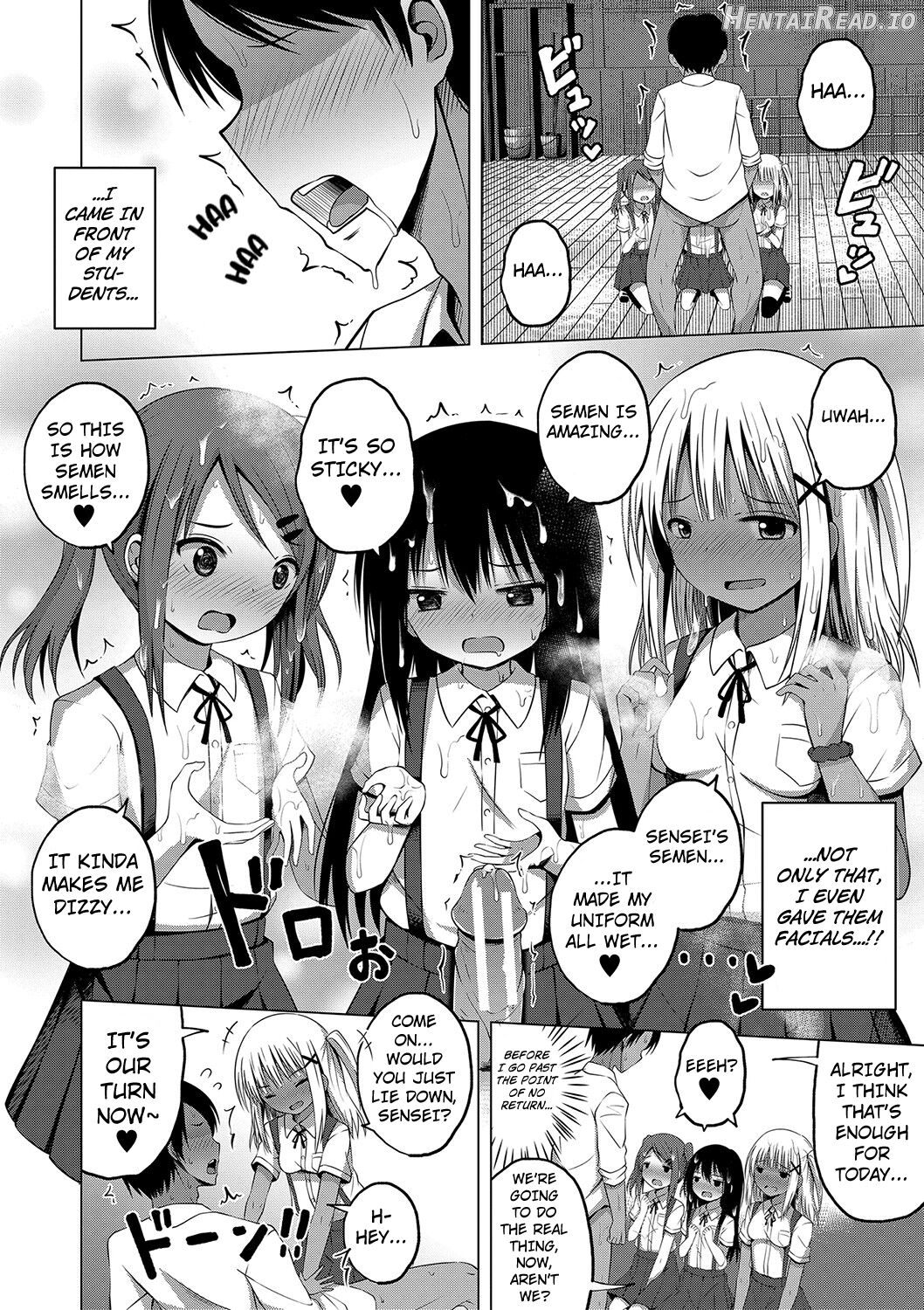 Ninshin Shoujo "Mesugaki datte Haramitai!" - Pregnant girl, even a female kid seems to be pregnant. Chapter 1 - page 50