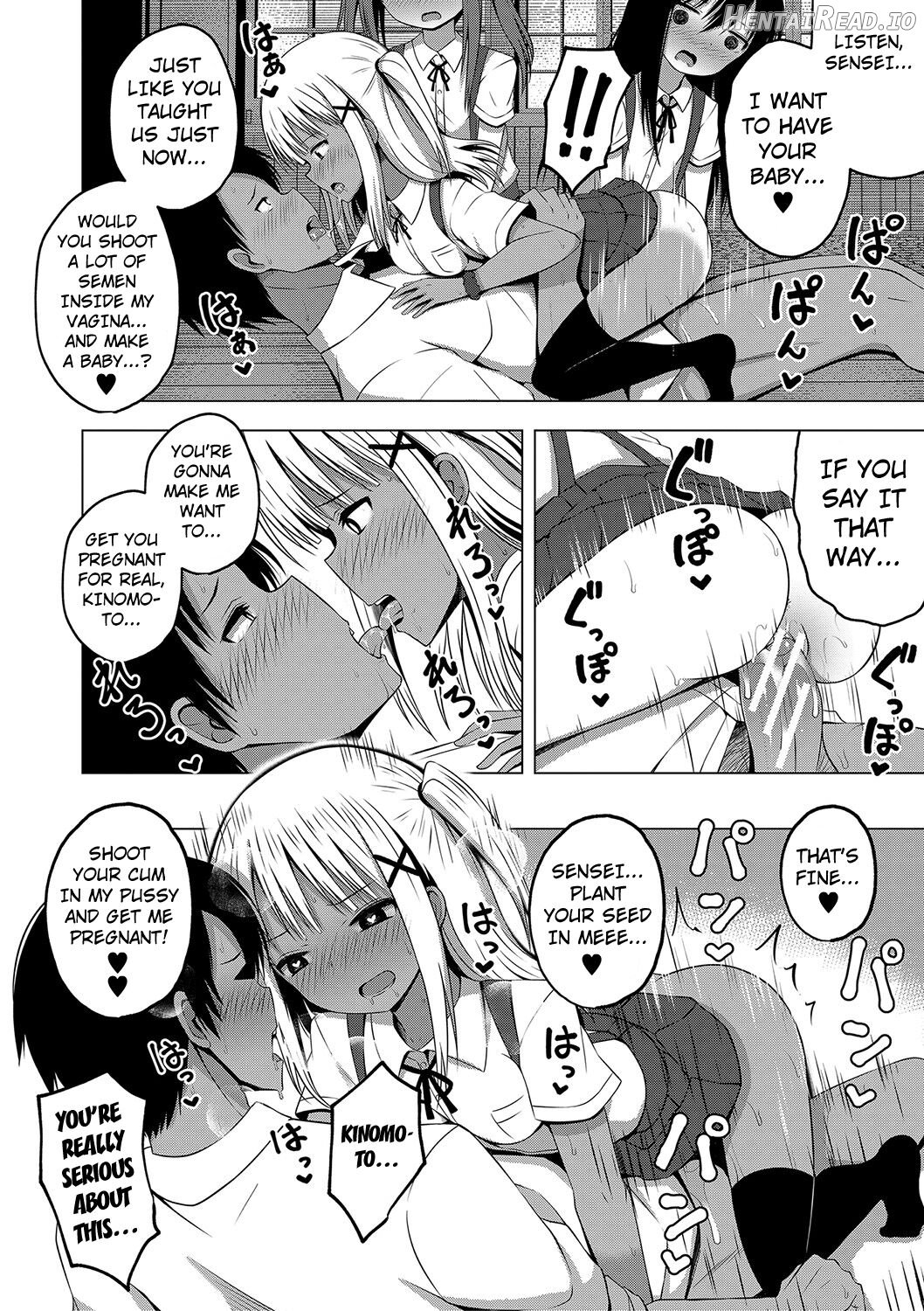 Ninshin Shoujo "Mesugaki datte Haramitai!" - Pregnant girl, even a female kid seems to be pregnant. Chapter 1 - page 54