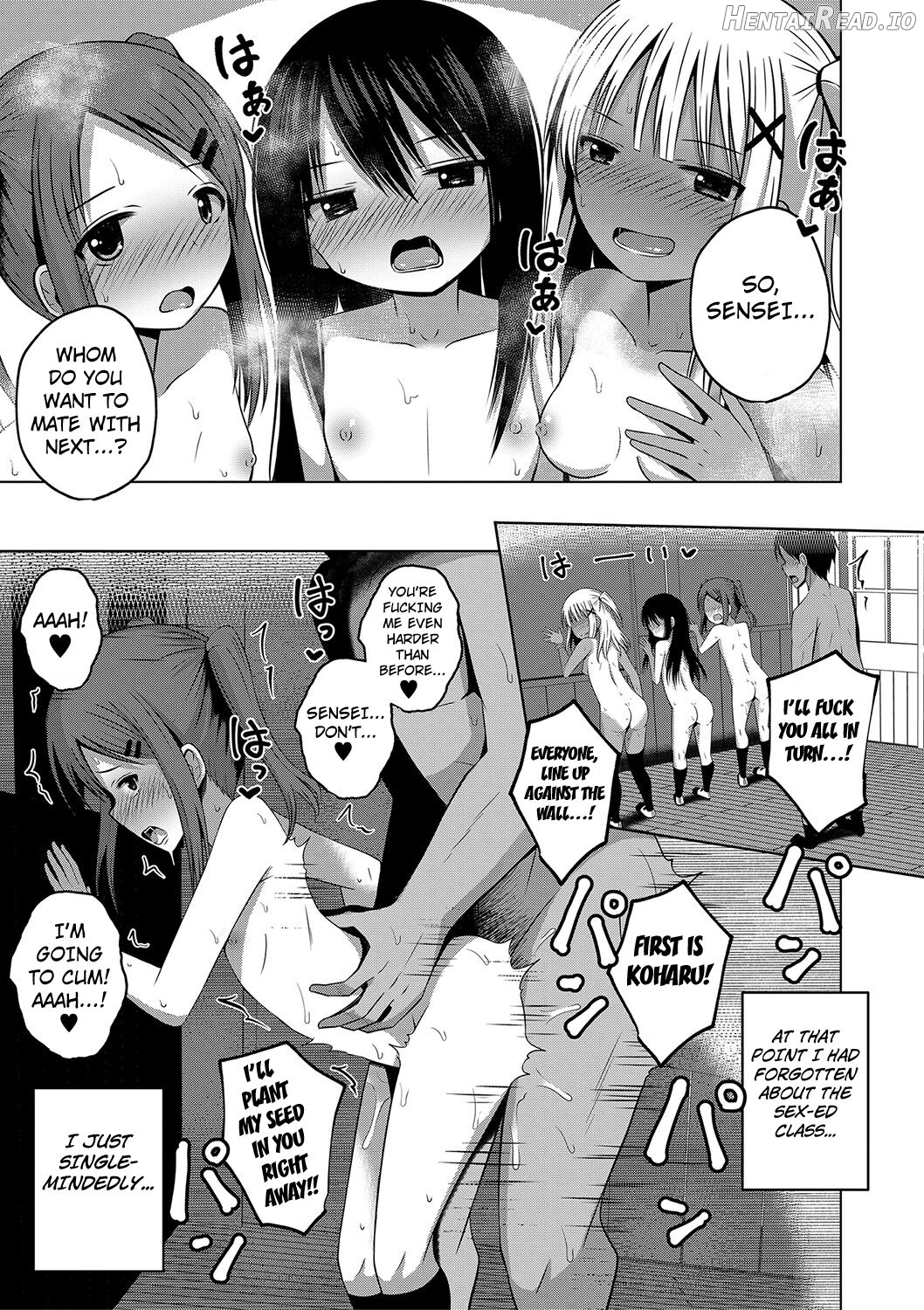 Ninshin Shoujo "Mesugaki datte Haramitai!" - Pregnant girl, even a female kid seems to be pregnant. Chapter 1 - page 73