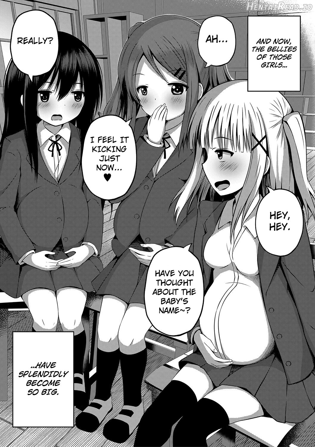 Ninshin Shoujo "Mesugaki datte Haramitai!" - Pregnant girl, even a female kid seems to be pregnant. Chapter 1 - page 84