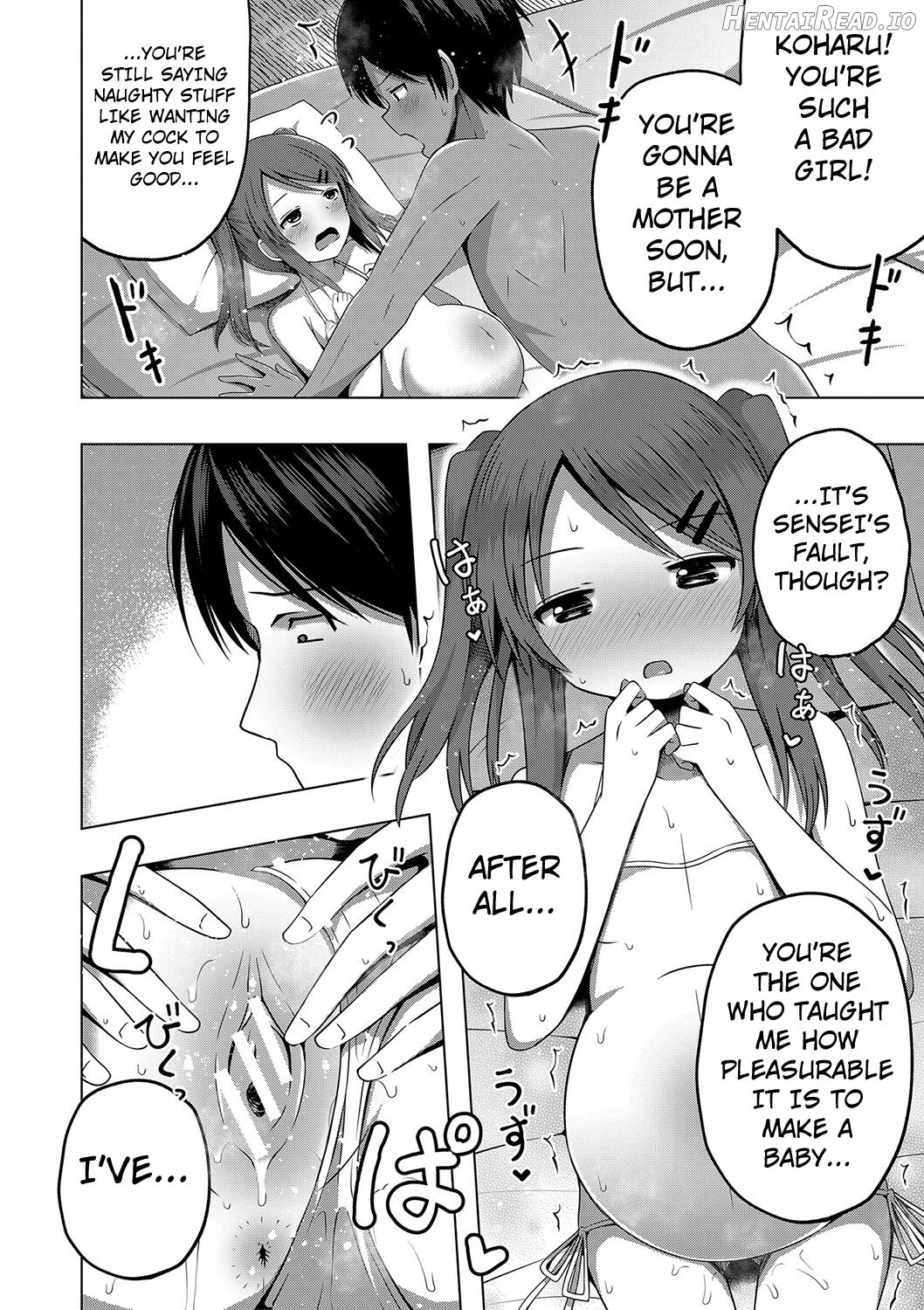 Ninshin Shoujo "Mesugaki datte Haramitai!" - Pregnant girl, even a female kid seems to be pregnant. Chapter 1 - page 116