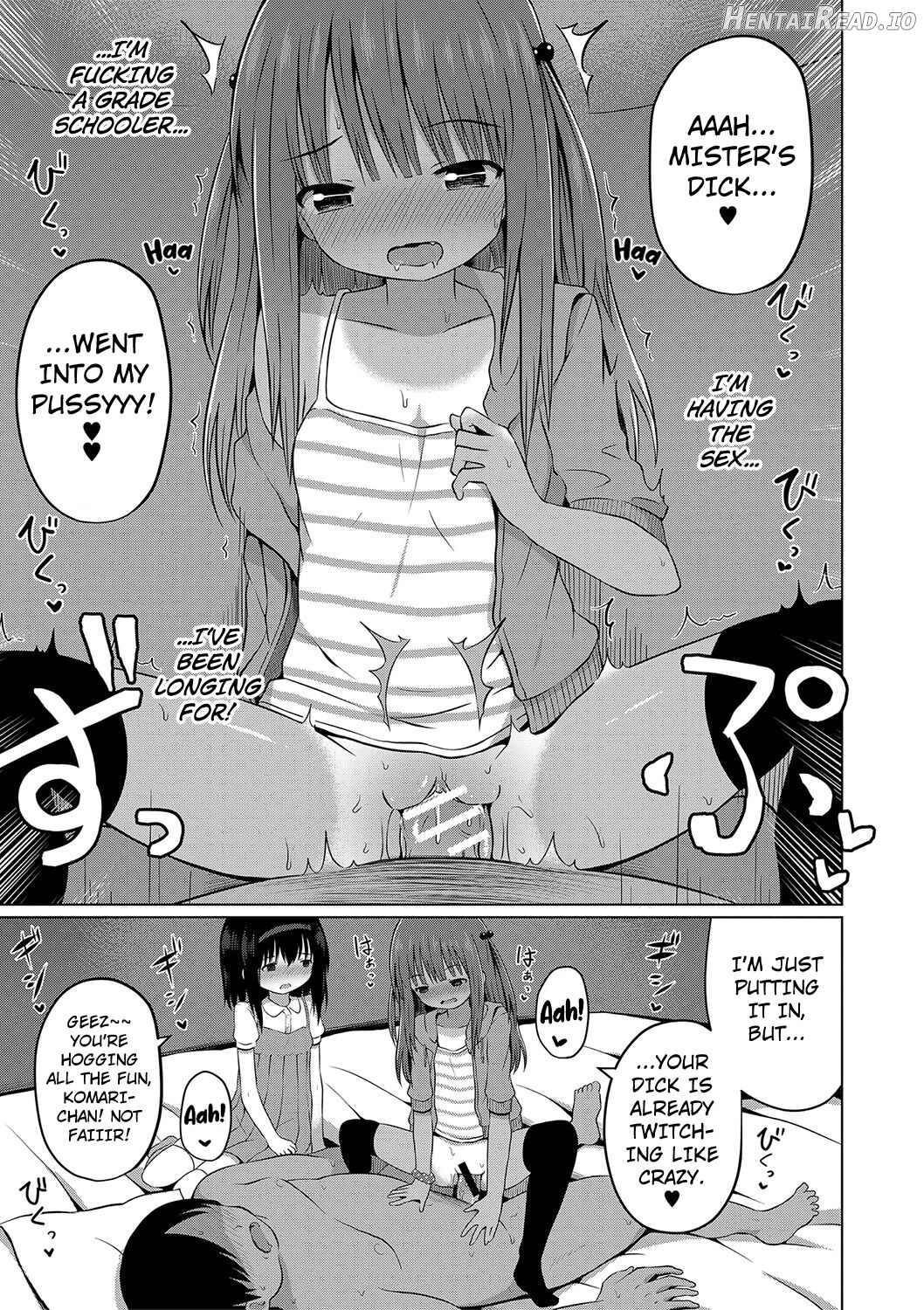 Ninshin Shoujo "Mesugaki datte Haramitai!" - Pregnant girl, even a female kid seems to be pregnant. Chapter 1 - page 137