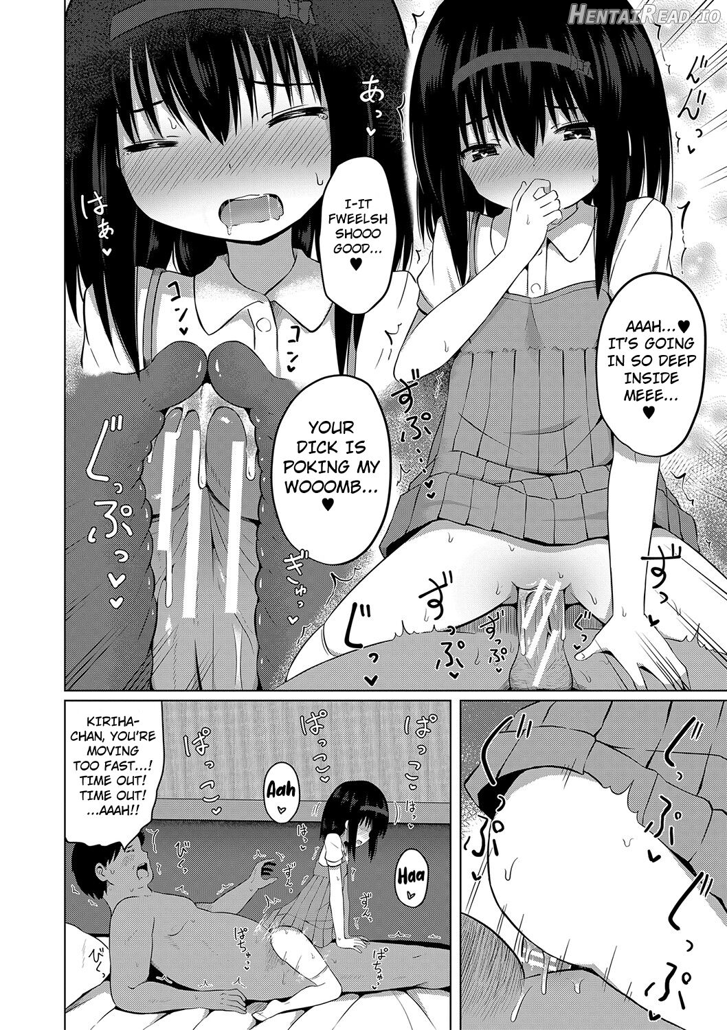 Ninshin Shoujo "Mesugaki datte Haramitai!" - Pregnant girl, even a female kid seems to be pregnant. Chapter 1 - page 148